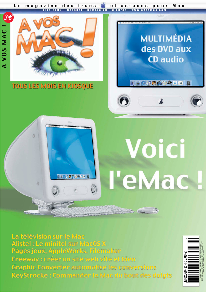 Première page de avosmac numero20