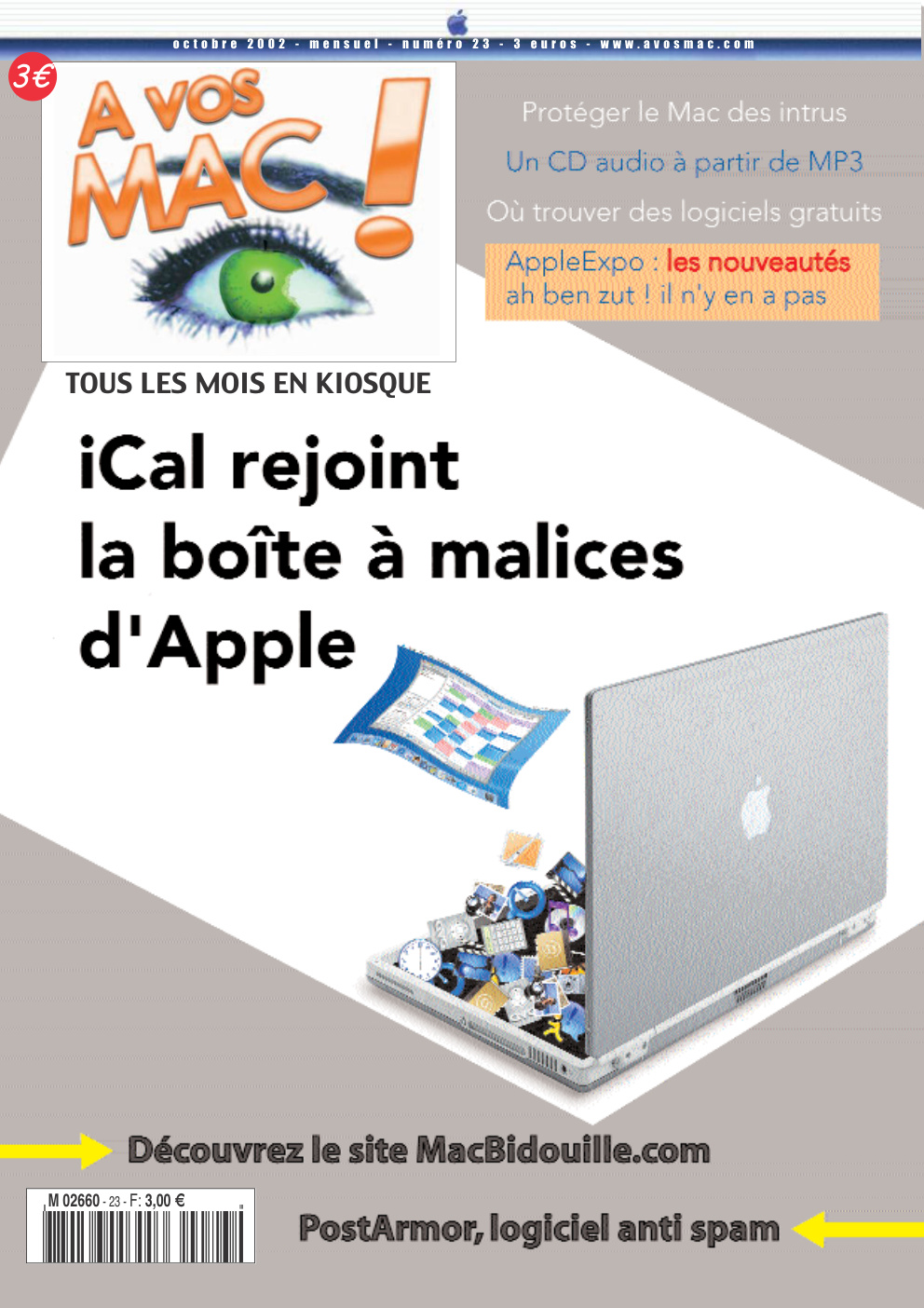Première page de avosmac numero23