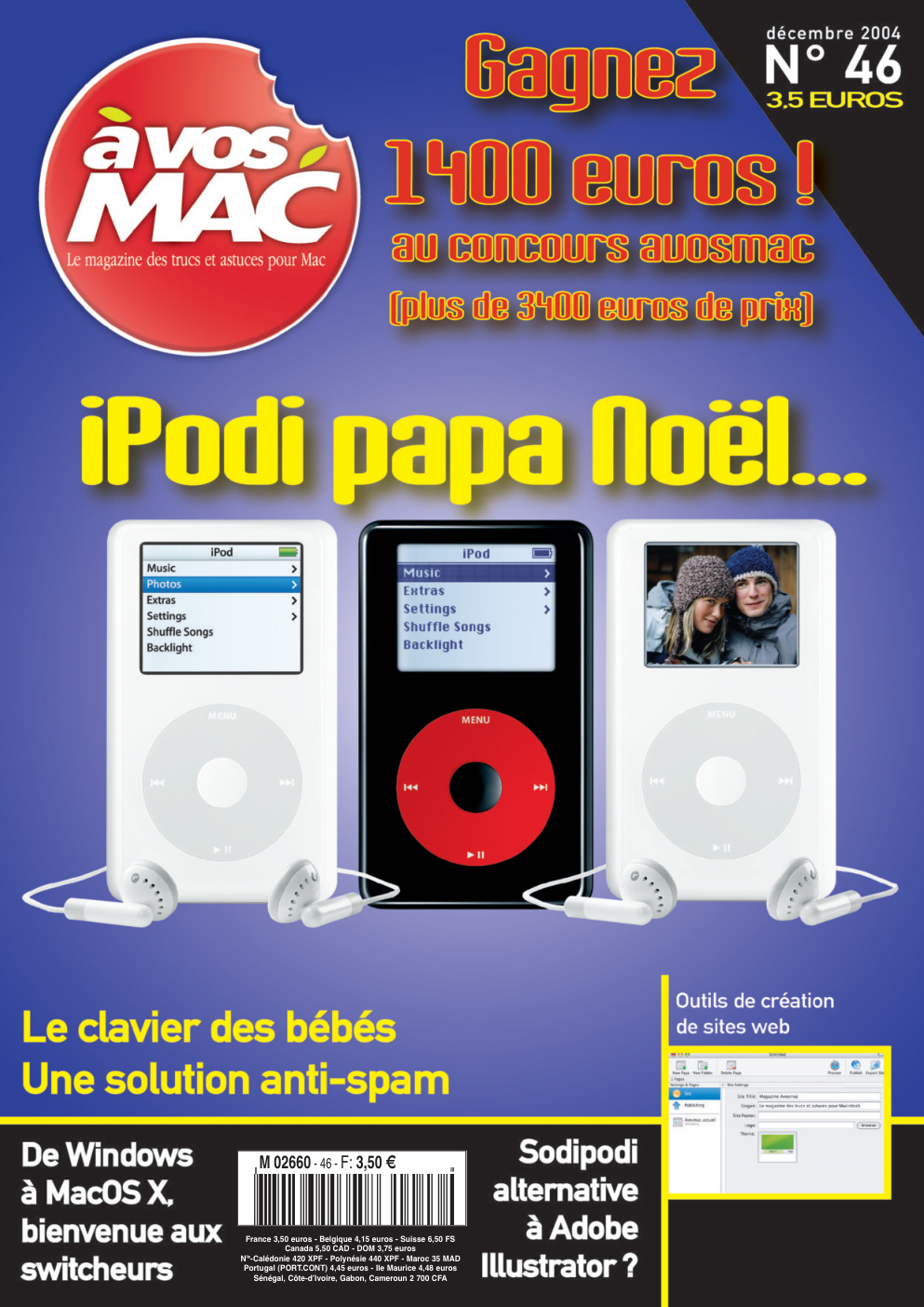 Première page de avosmac numeroannee2004 11