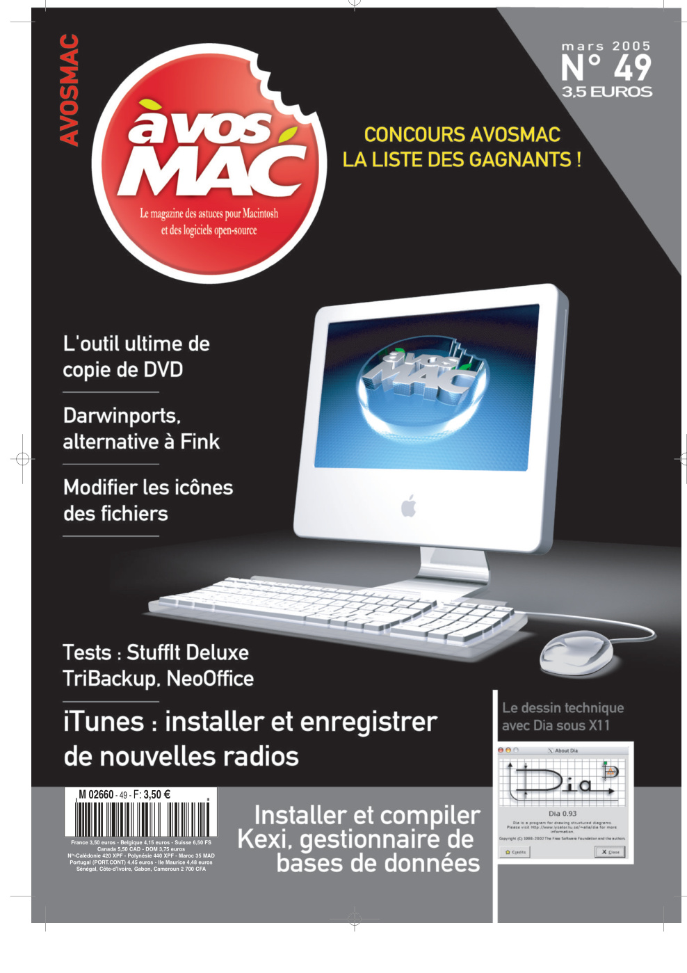 Première page de avosmac numeroannee2005 02
