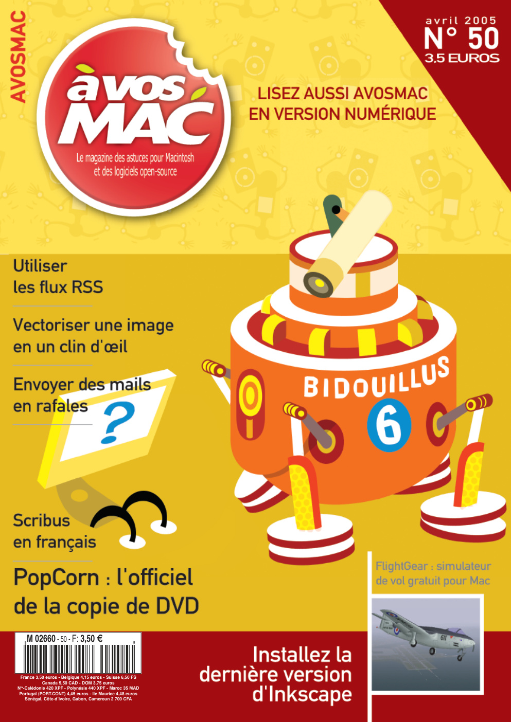 Première page de avosmac numeroannee2005 03