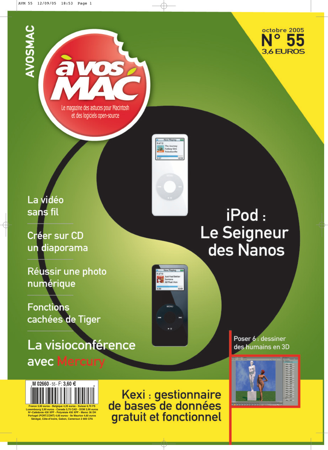 Première page de avosmac numeroannee2005 08