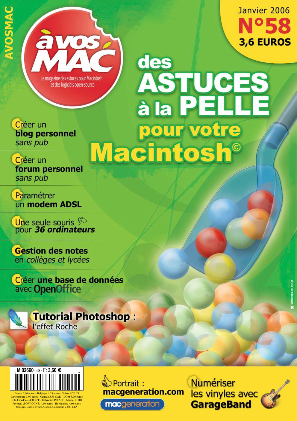 Première page de avosmac numeroannee2006