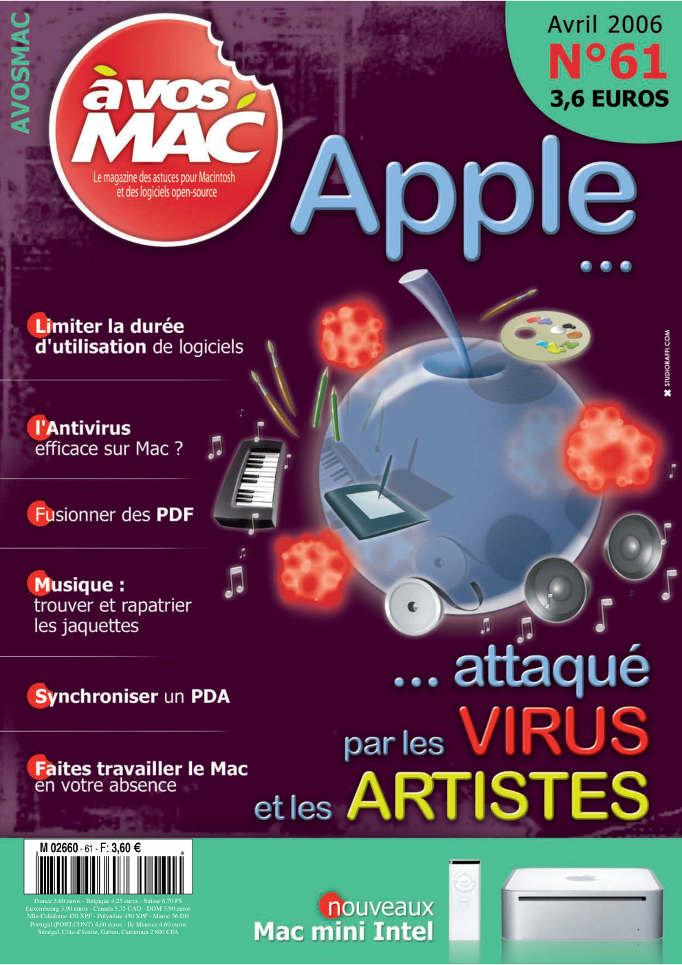 Première page de avosmac numeroannee2006 04