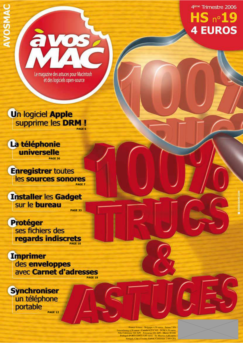Première page de avosmac numerohs19