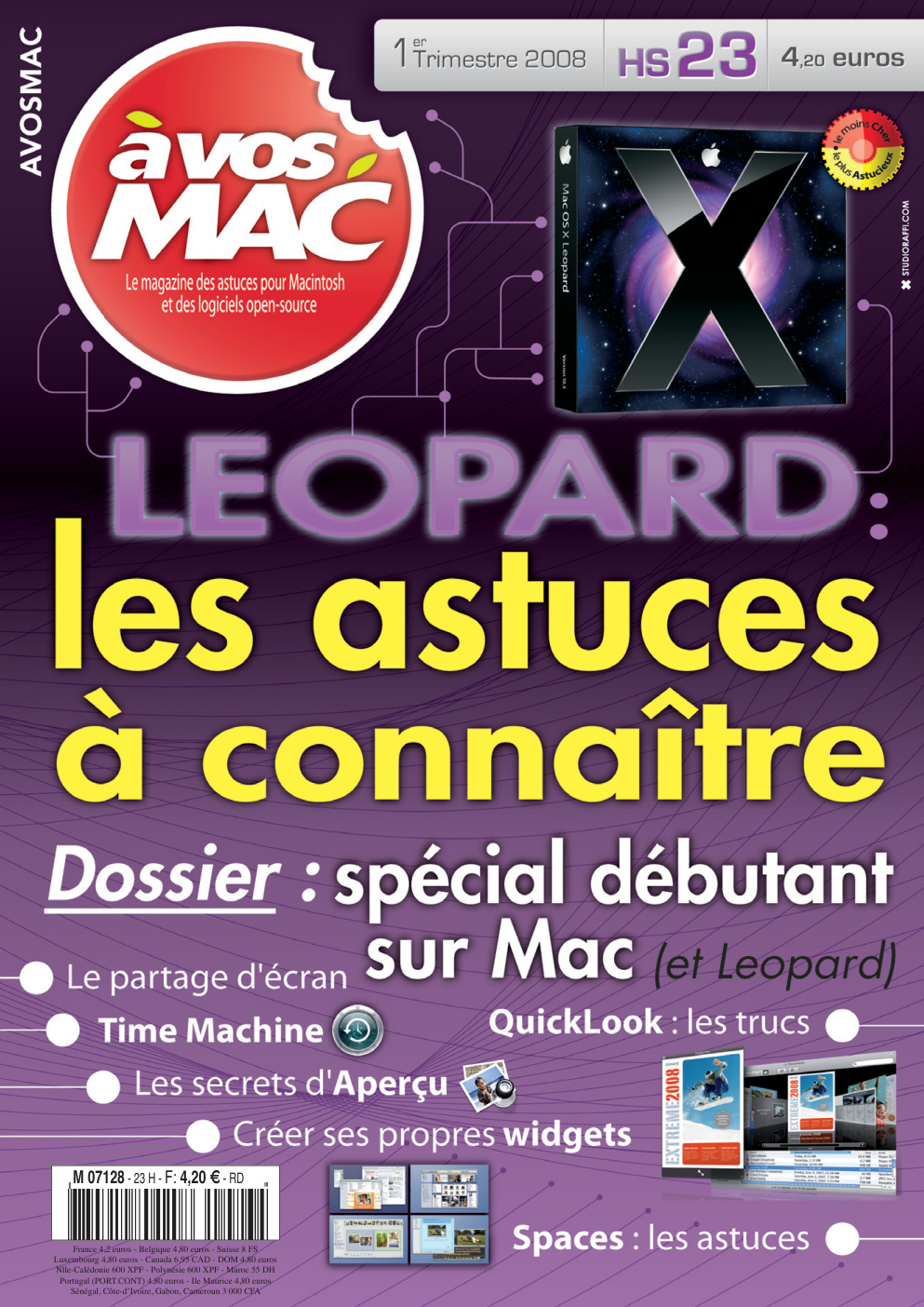 Première page de avosmac numerohs23