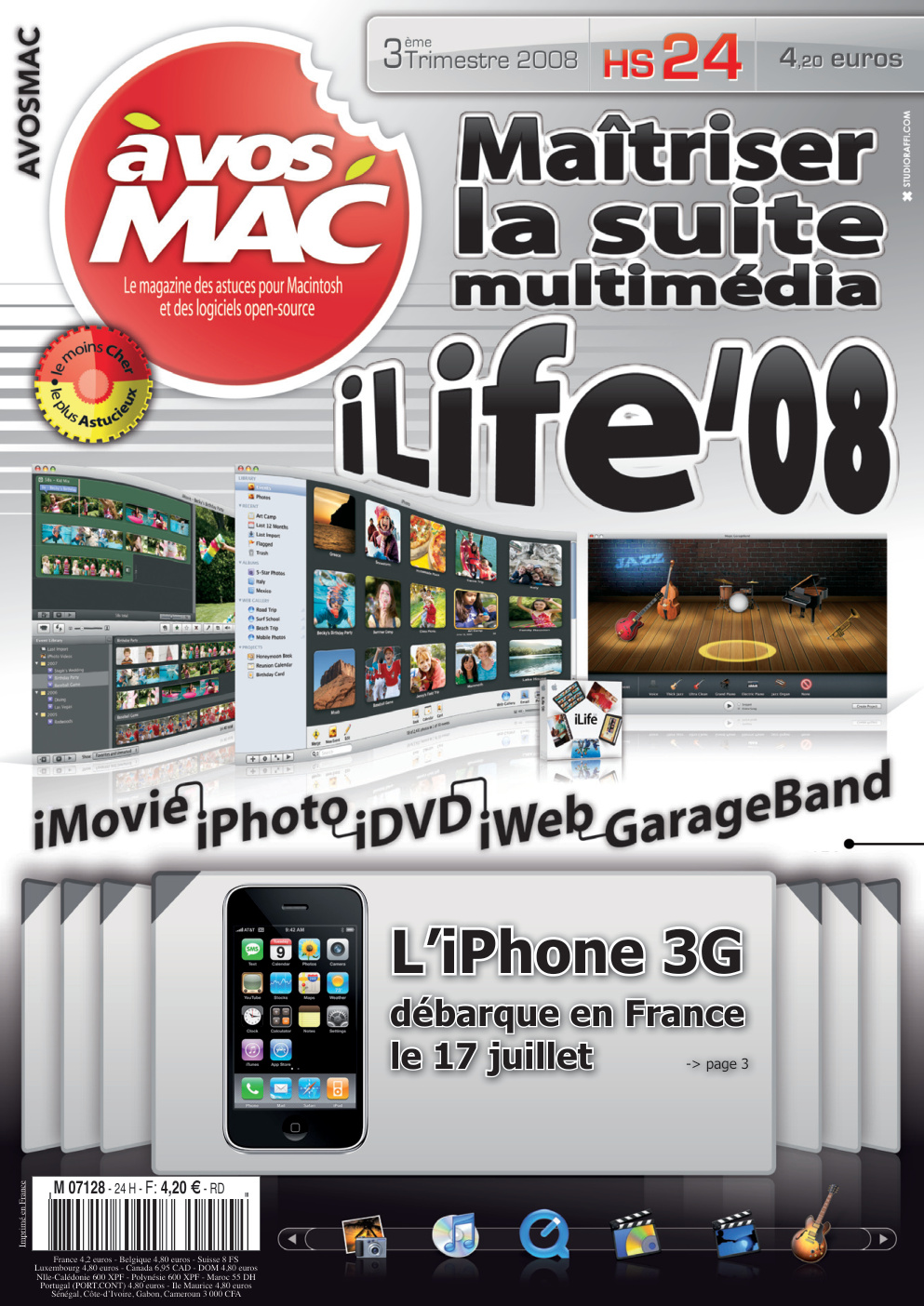 Première page de avosmac numerohs24