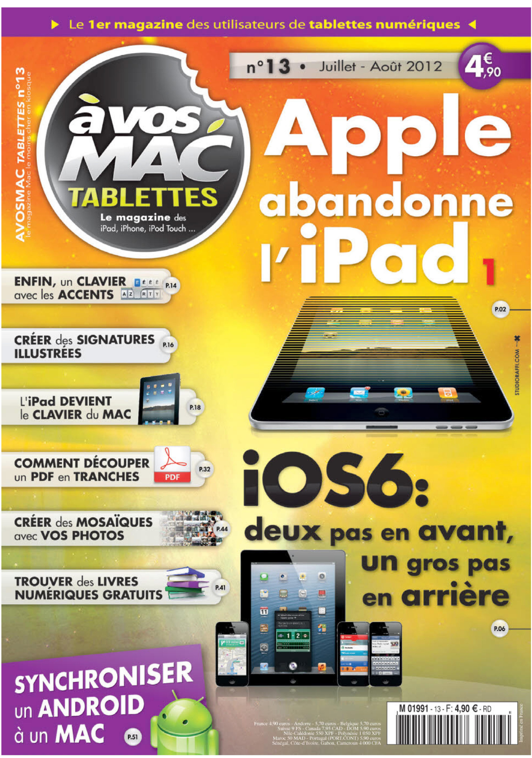 Première page de avosmac numerotablettes13