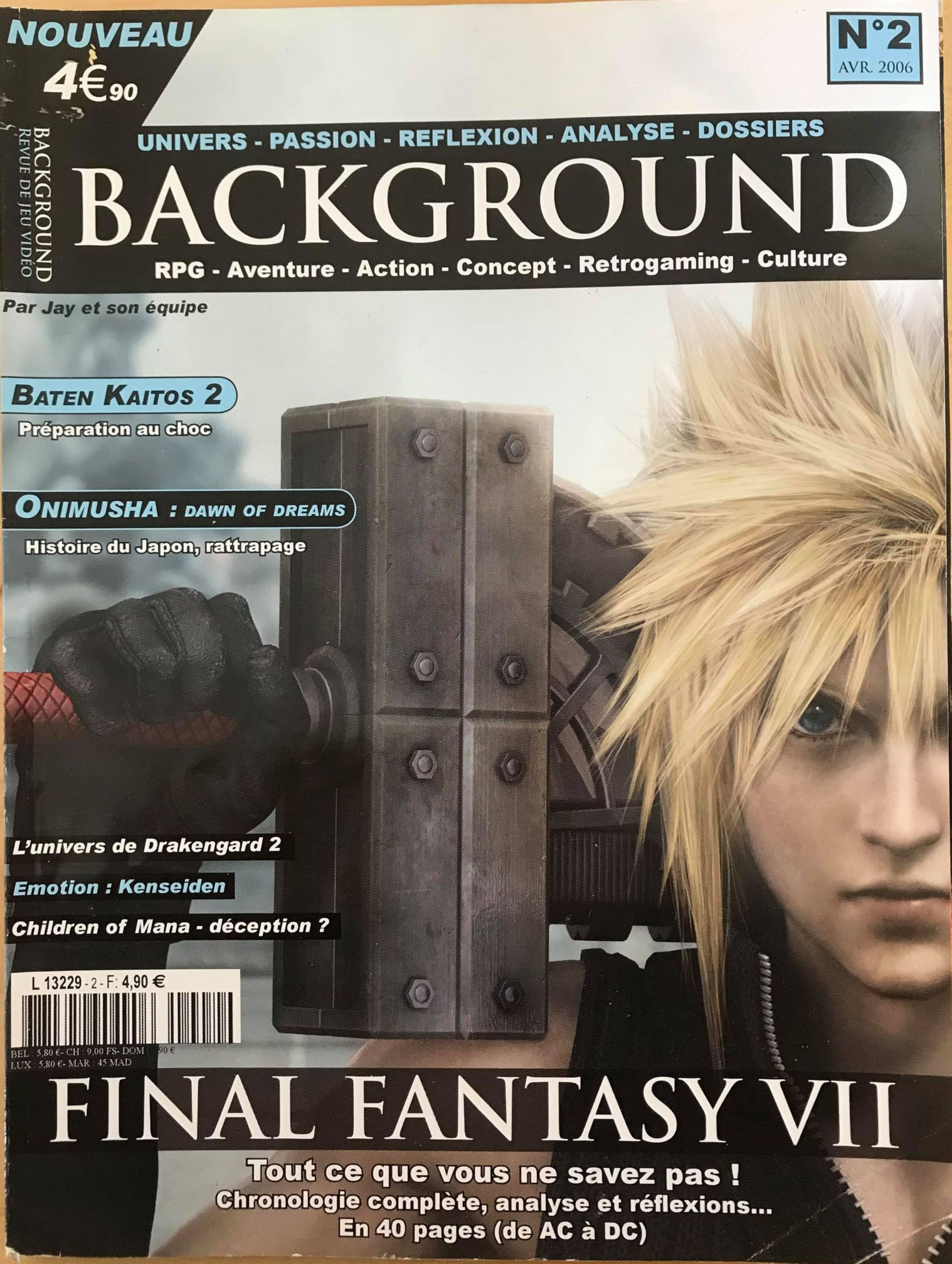 Première page de background numero02