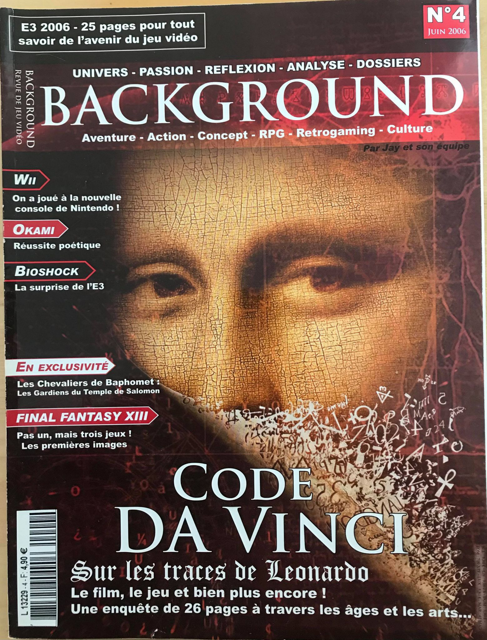 Première page de background numero04