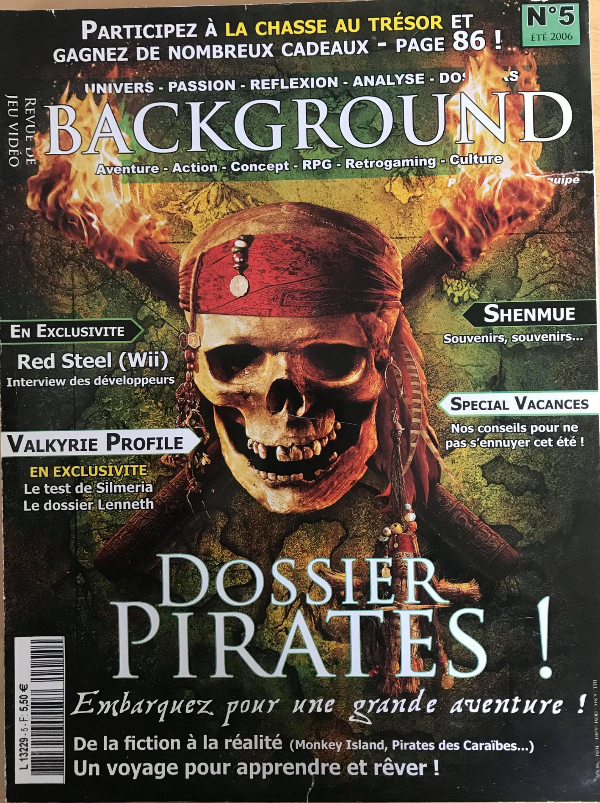 Première page de background numero05