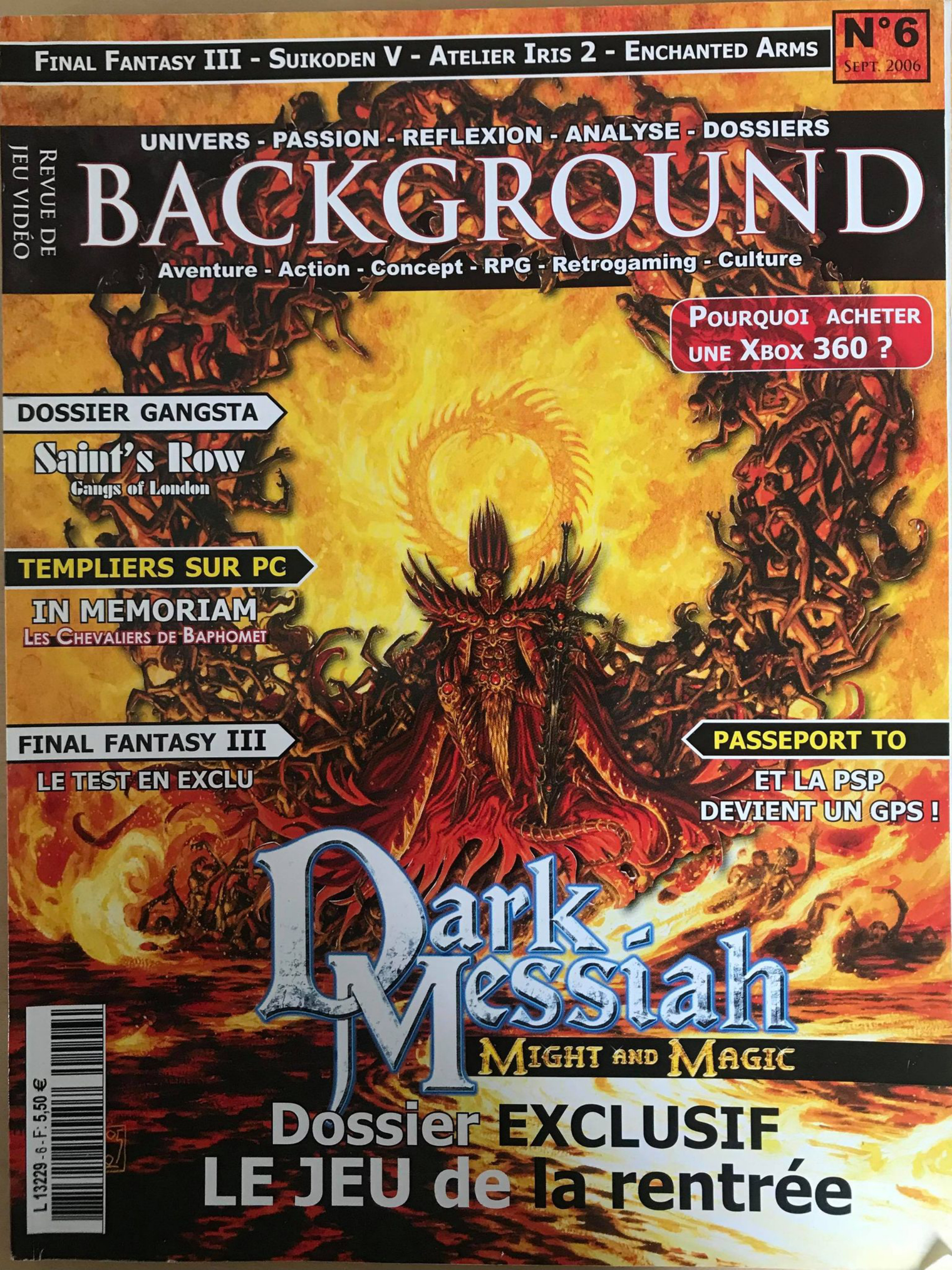 Première page de background numero06