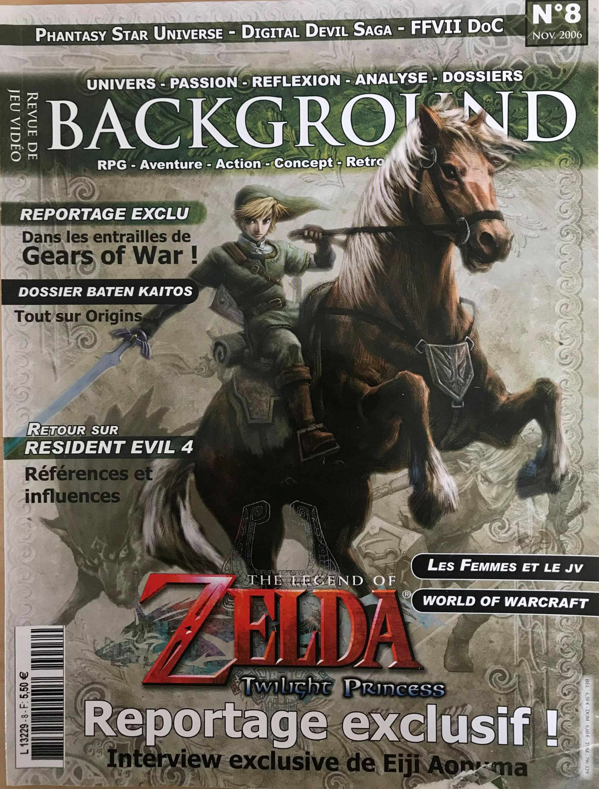 Première page de background numero08