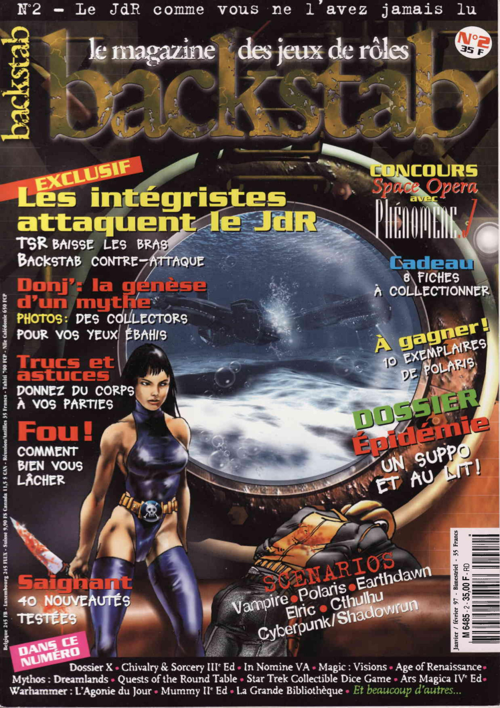 Première page de backstab numero02