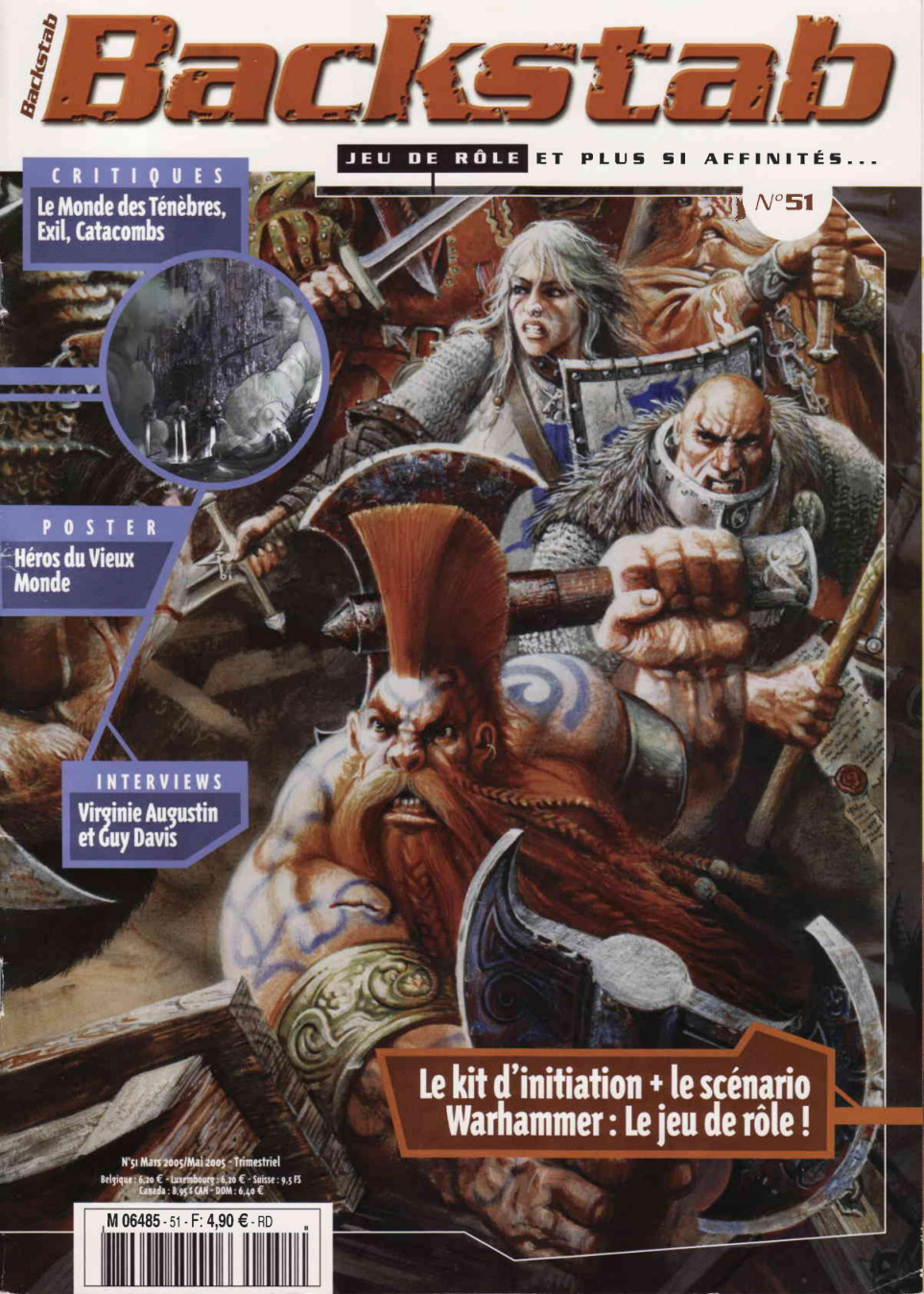 Première page de backstab numero51