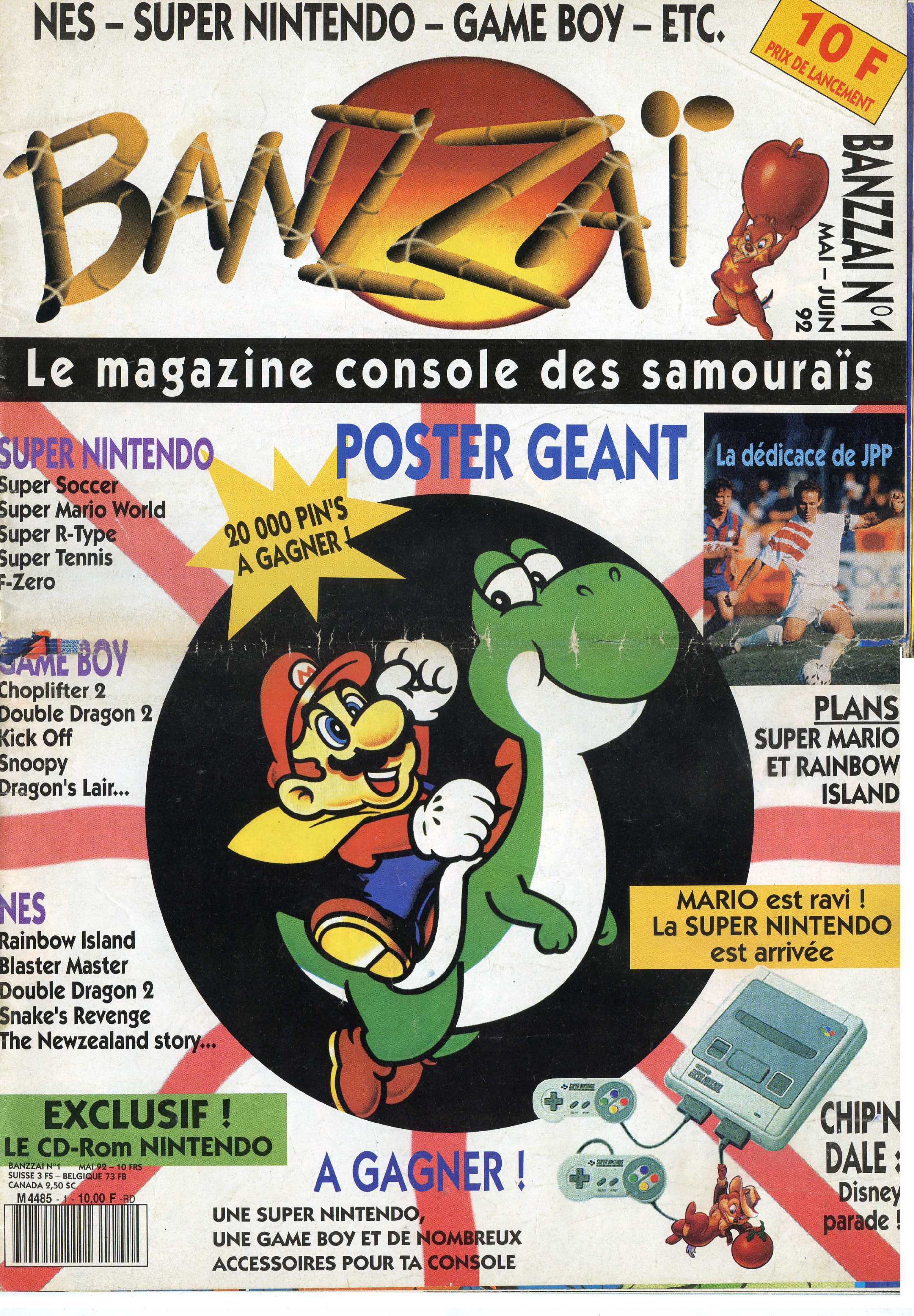 Première page de banzzai numero01