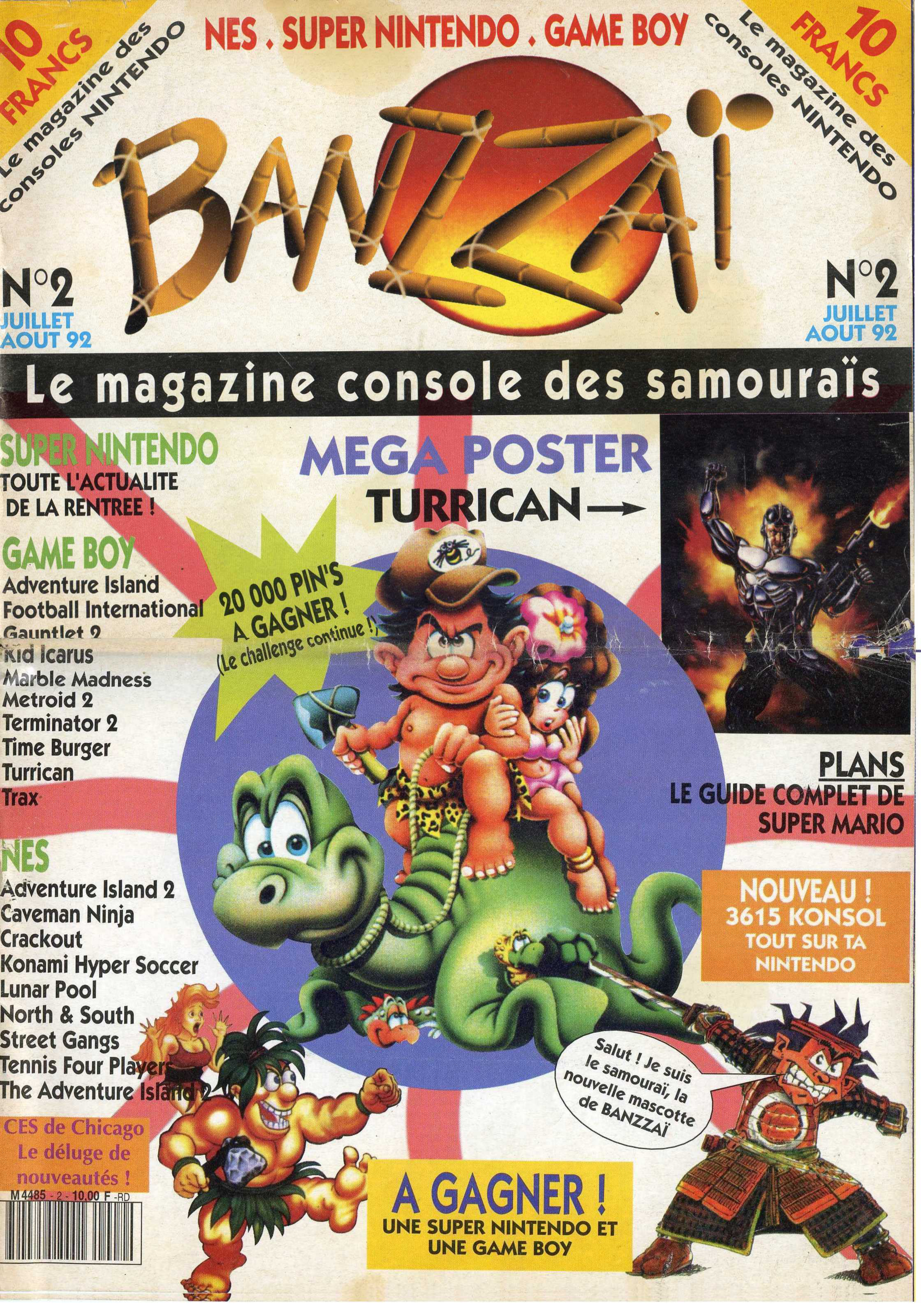 Première page de banzzai numero02