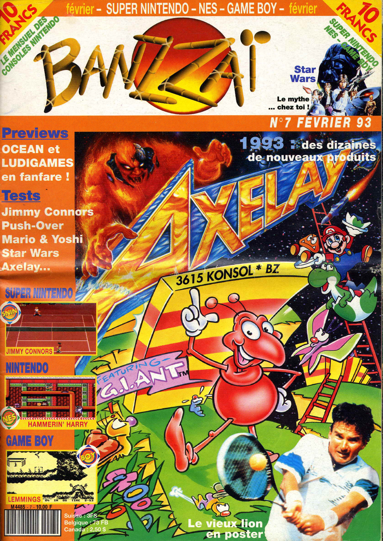 Première page de banzzai numero07