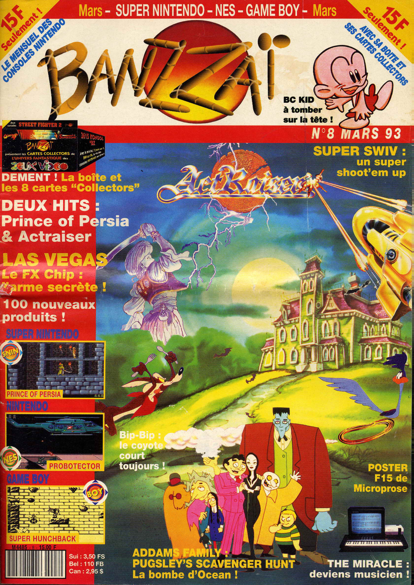 Première page de banzzai numero08