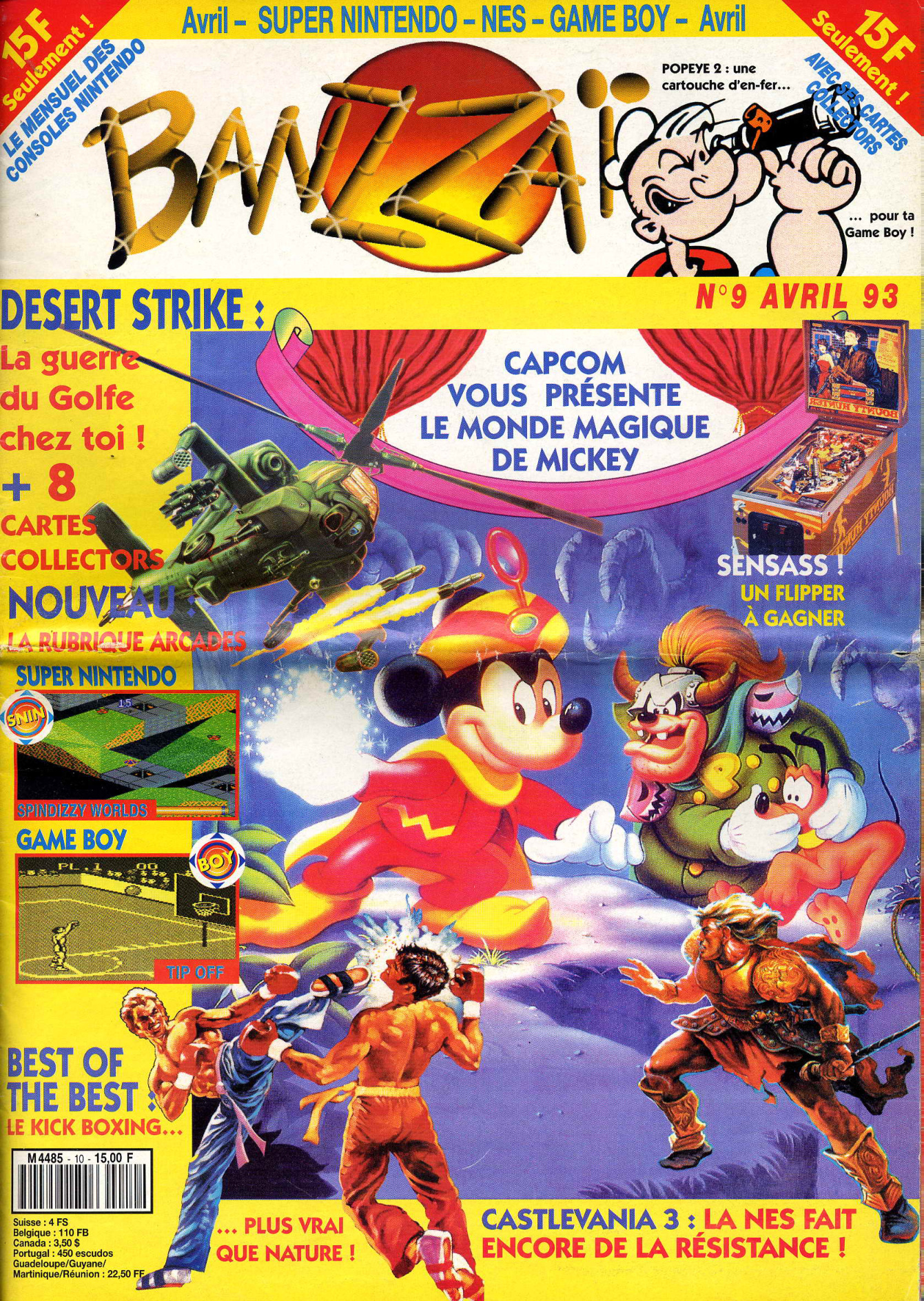 Première page de banzzai numero09