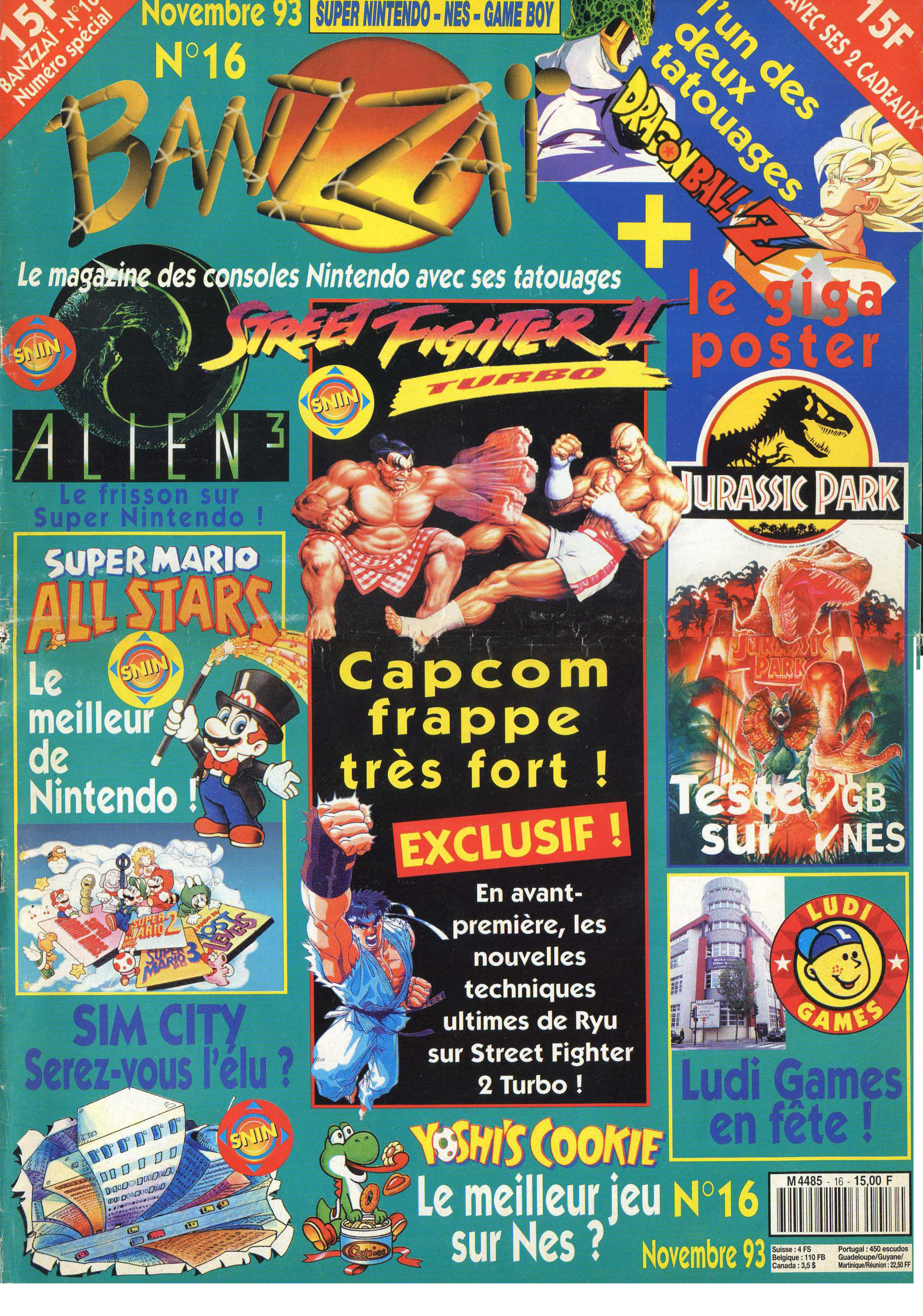 Première page de banzzai numero16