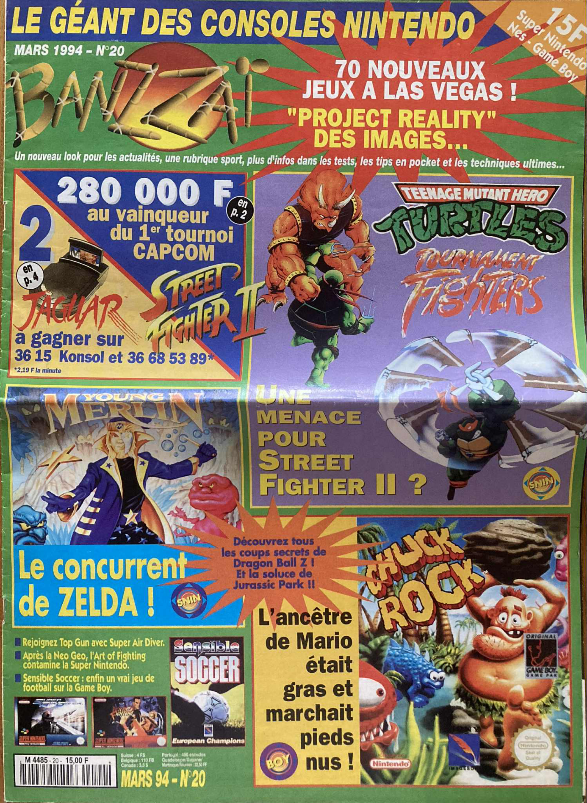 Première page de banzzai numero20