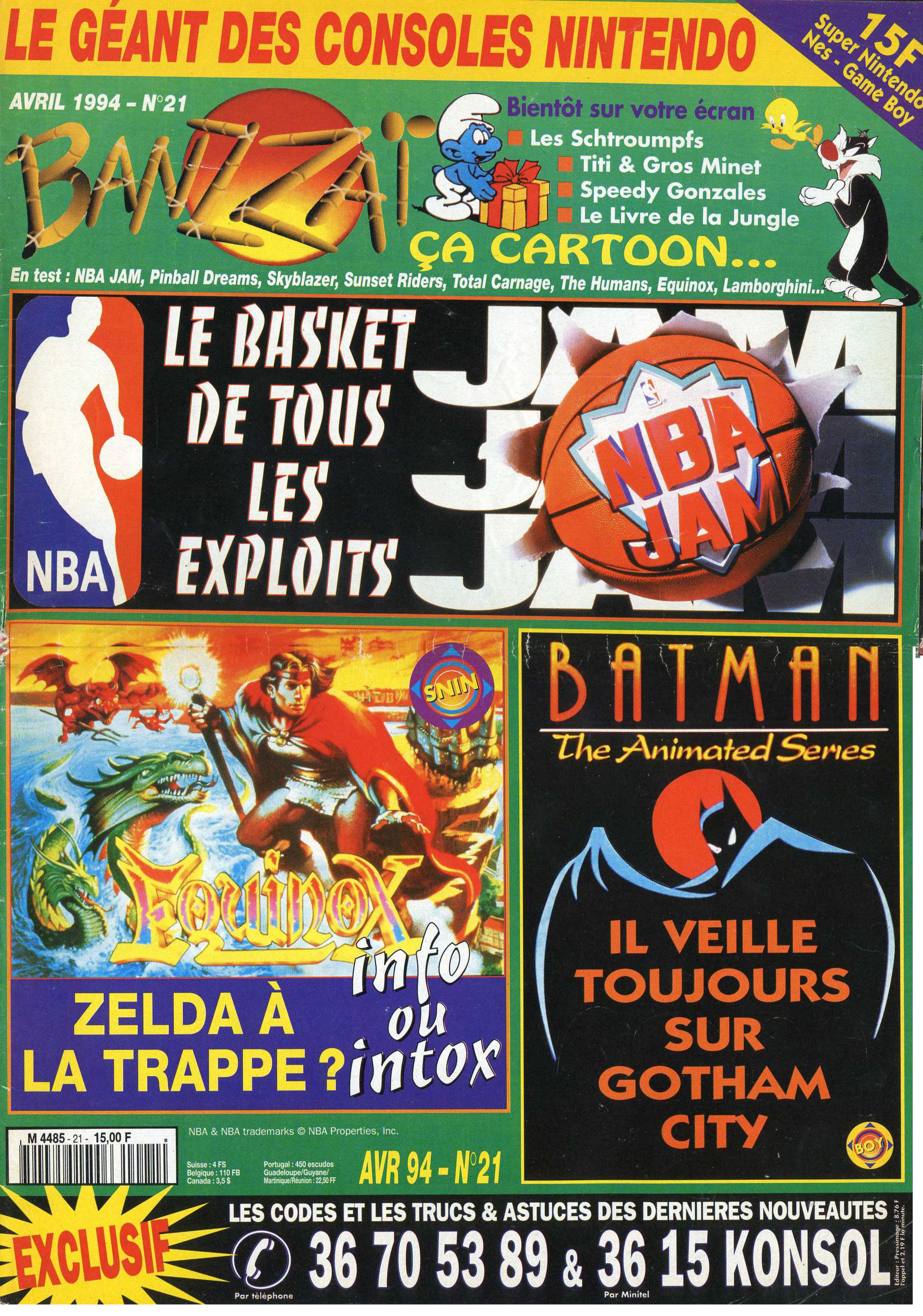 Première page de banzzai numero21