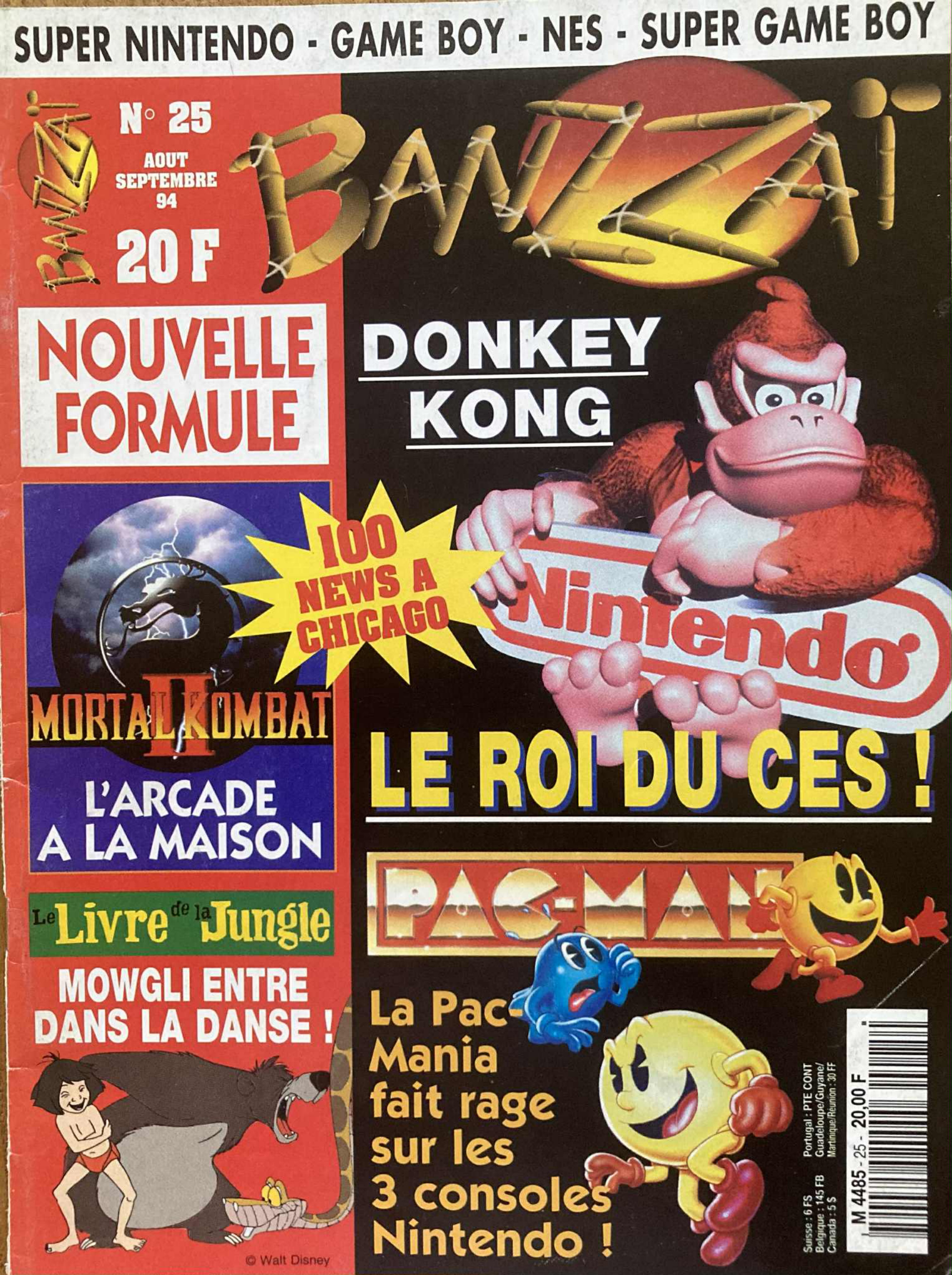 Première page de banzzai numero25