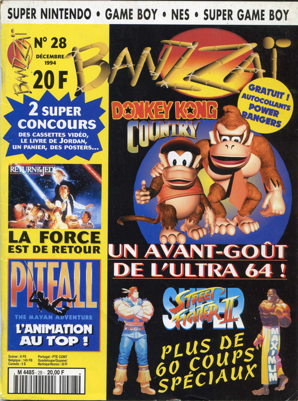 Première page de banzzai numero28