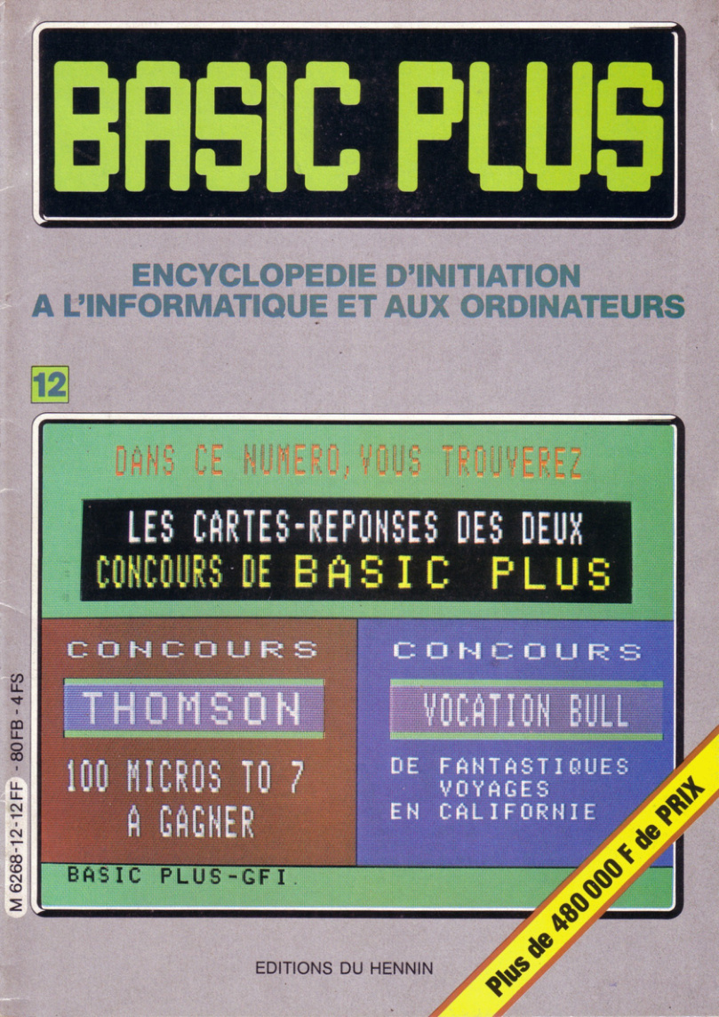 Première page de basicplus numero12