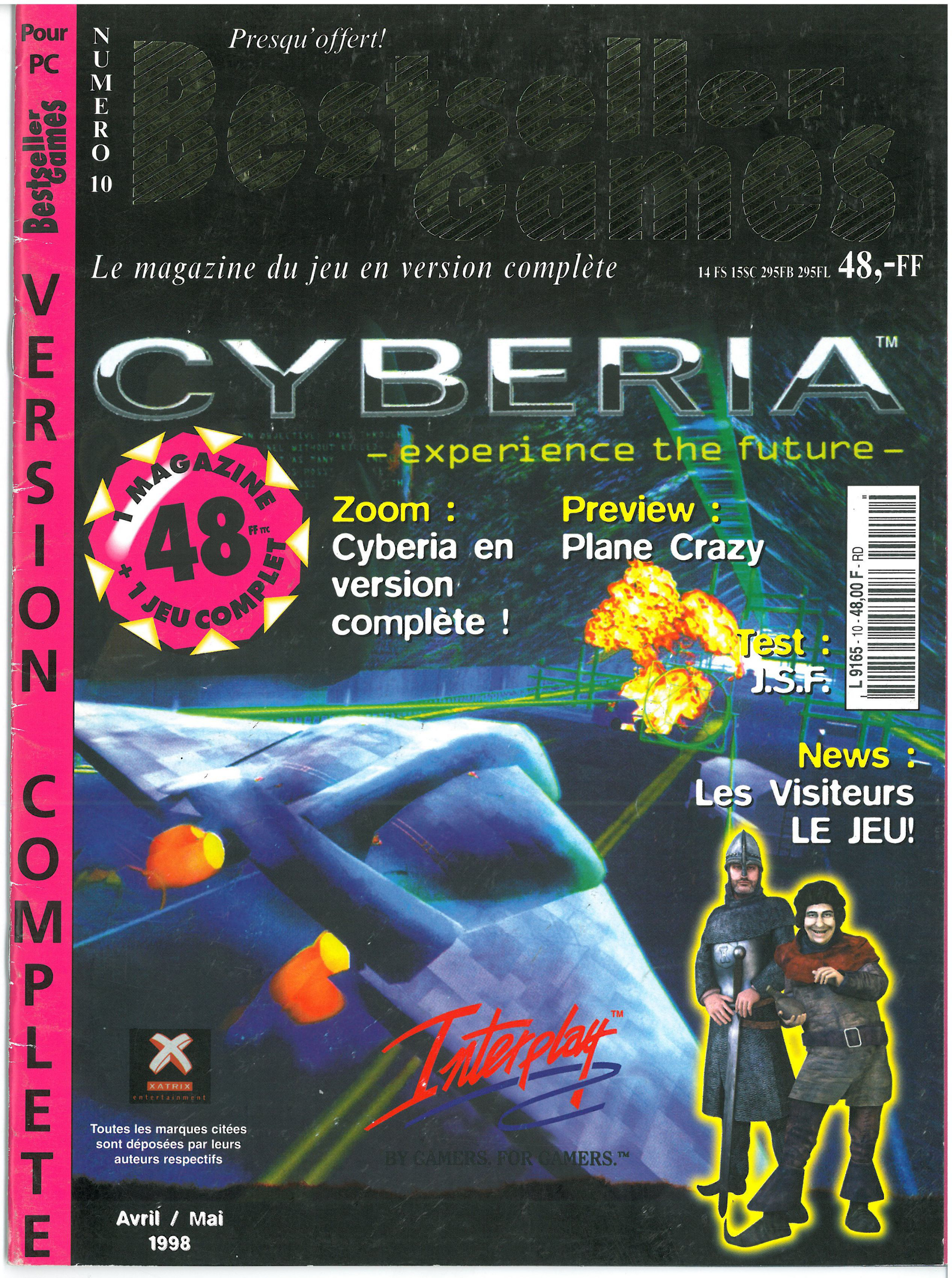 Première page de bestsellergames numero10