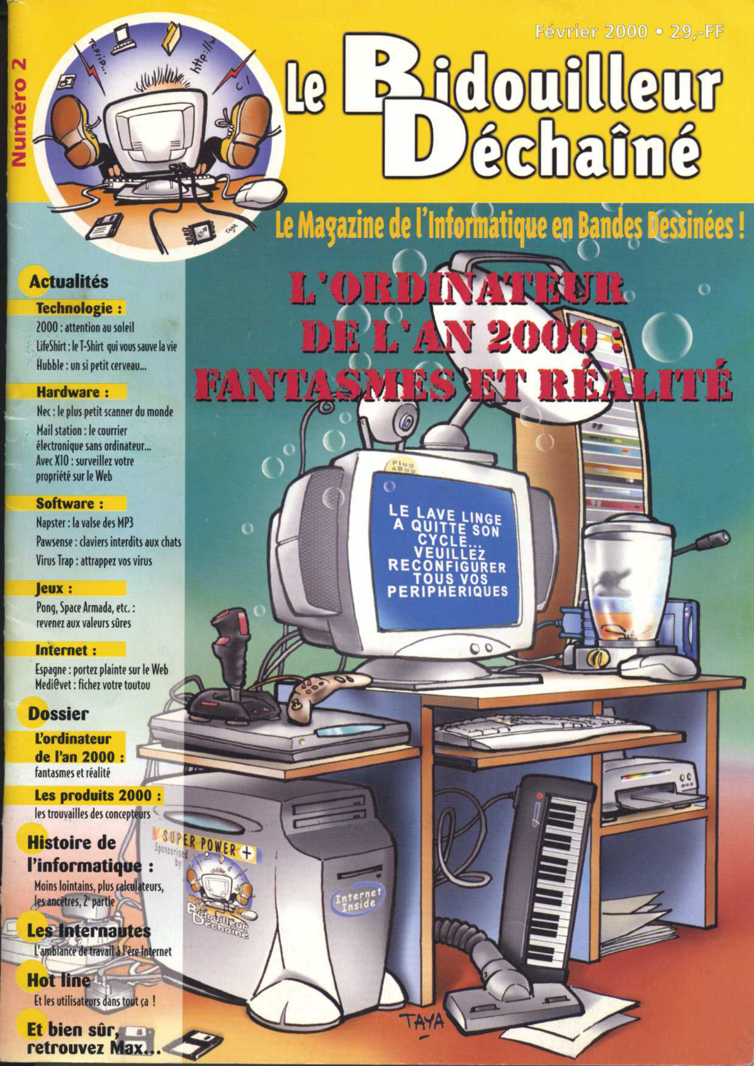 Première page de bidouilleurdechaine numeroa02