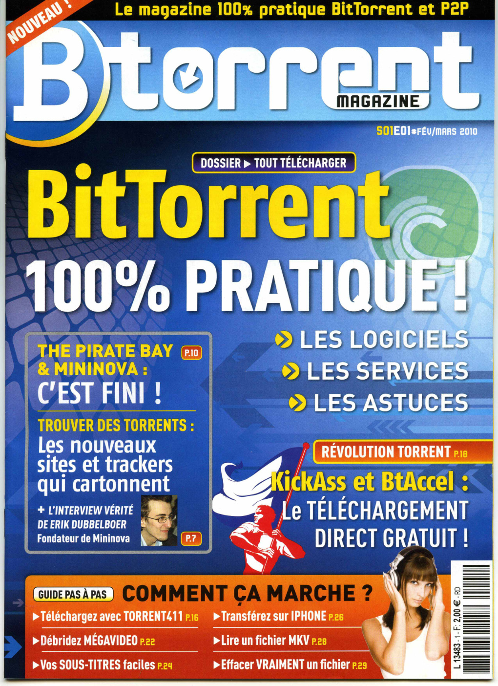Première page de btorrent numero01