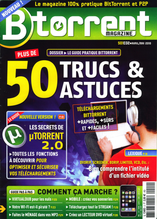 Première page de btorrent numero02