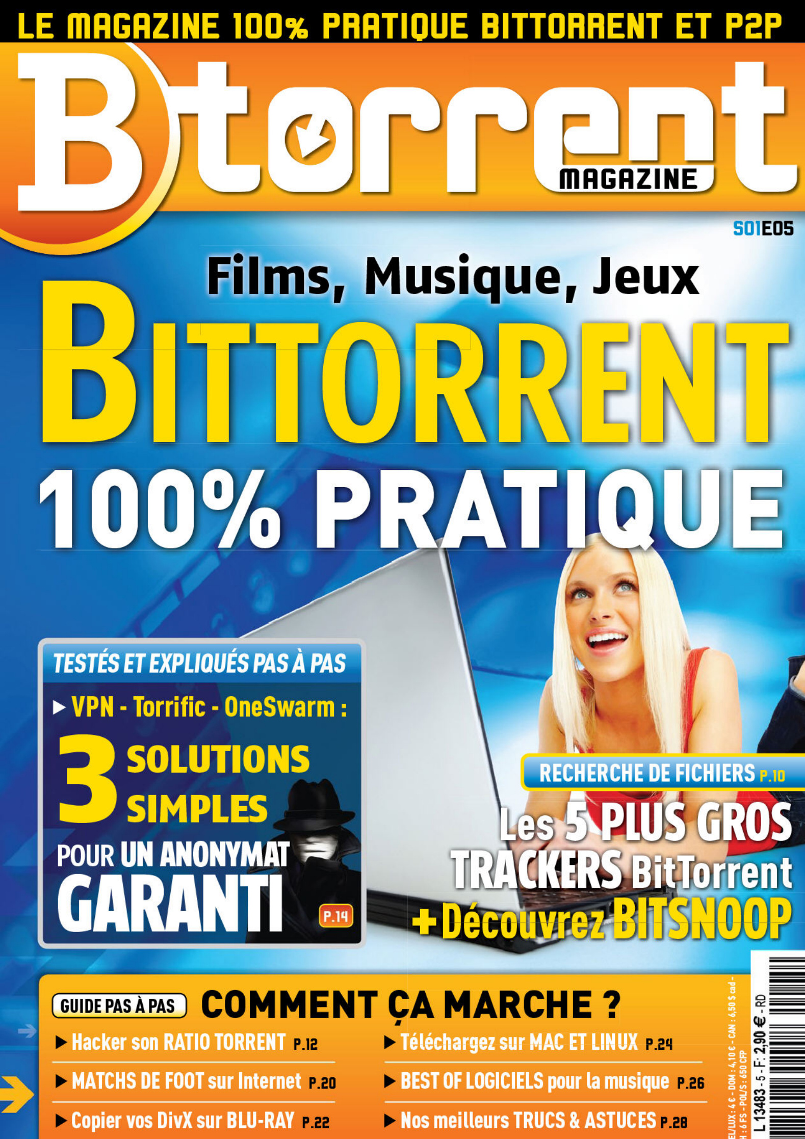 Première page de btorrent numero05