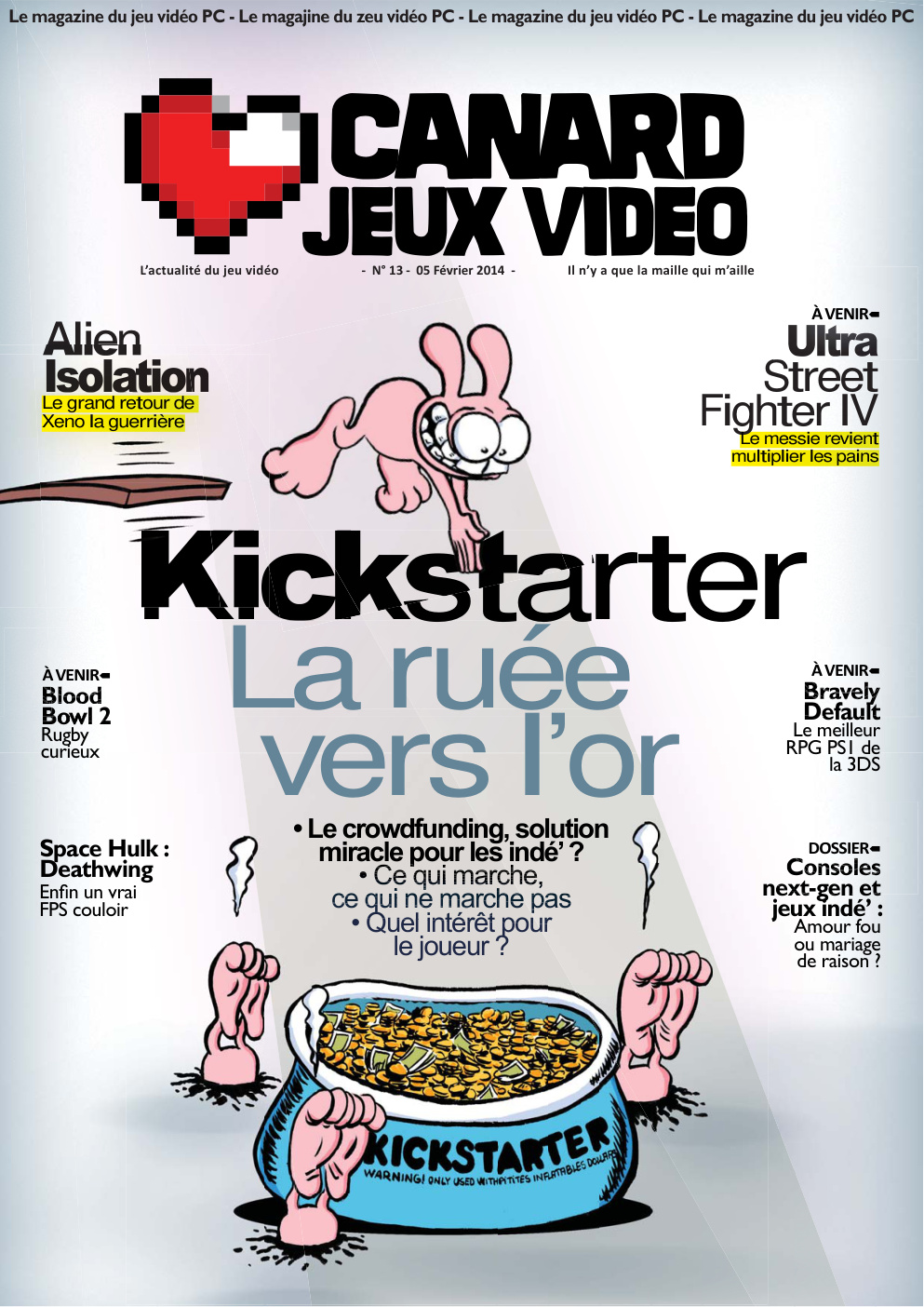 Première page de canardjeuxvideo numero013 02
