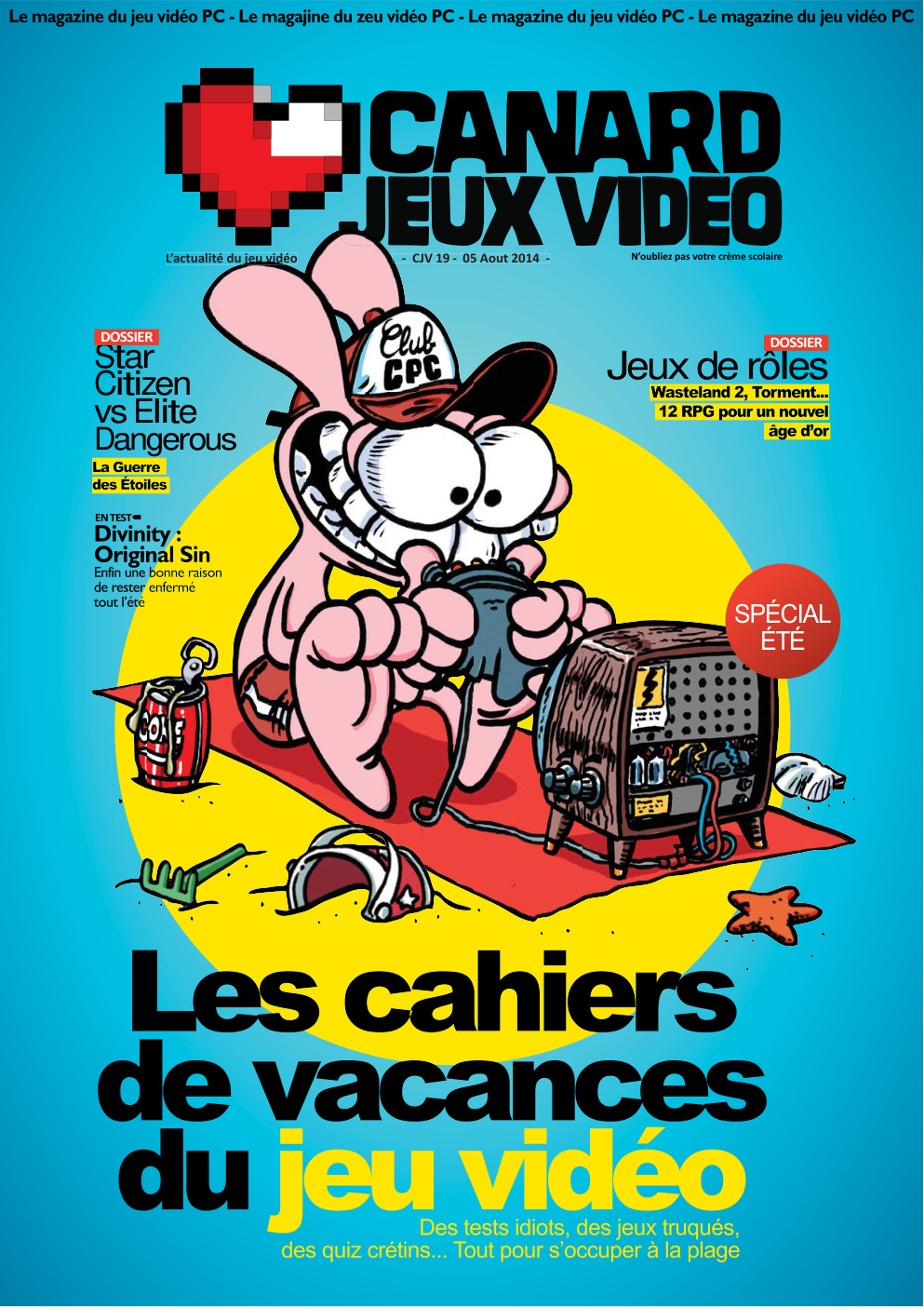 Première page de canardjeuxvideo numero019 02