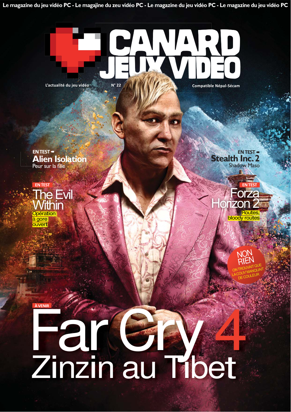 Première page de canardjeuxvideo numero022 02