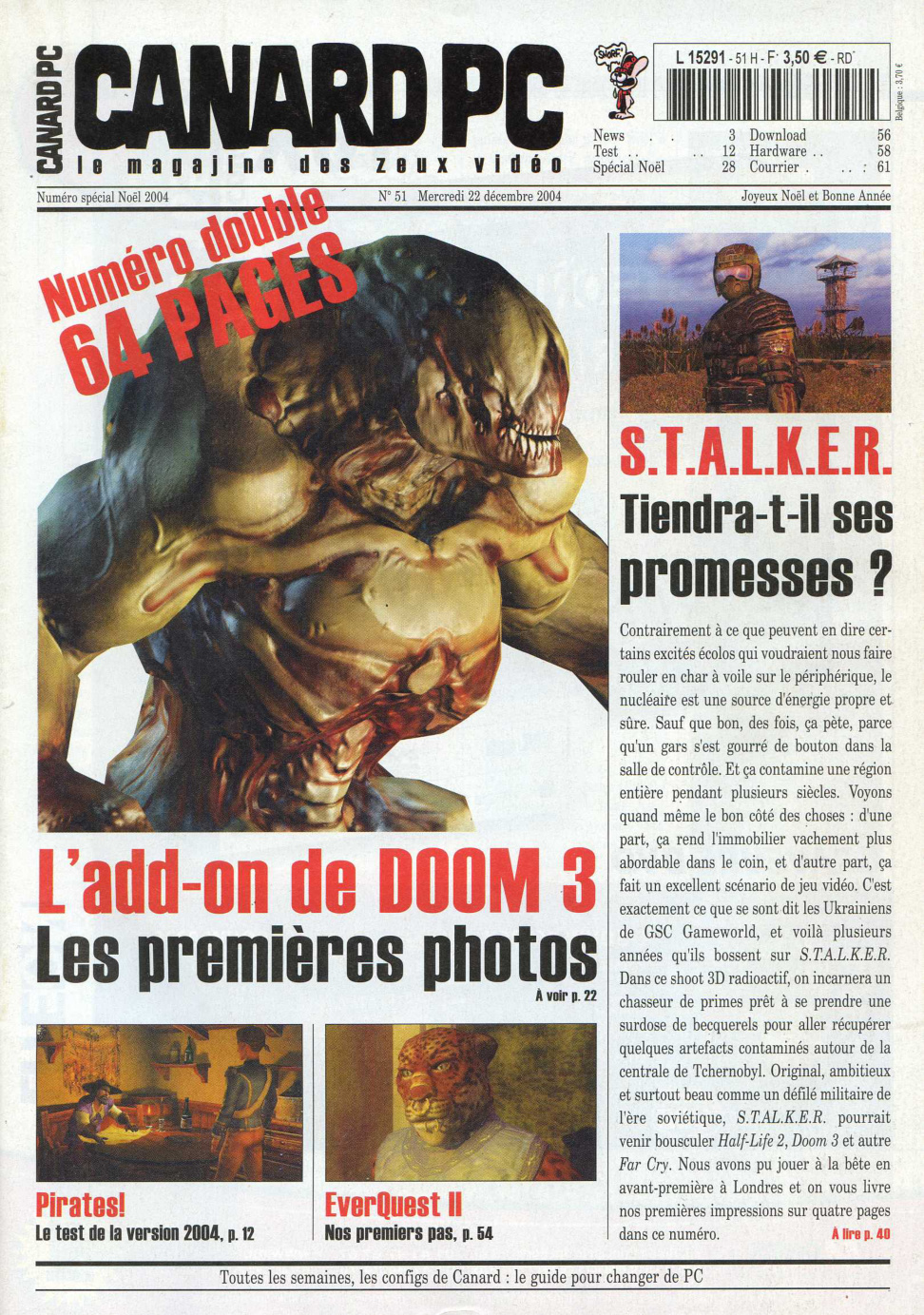 Première page de canardpc numero051