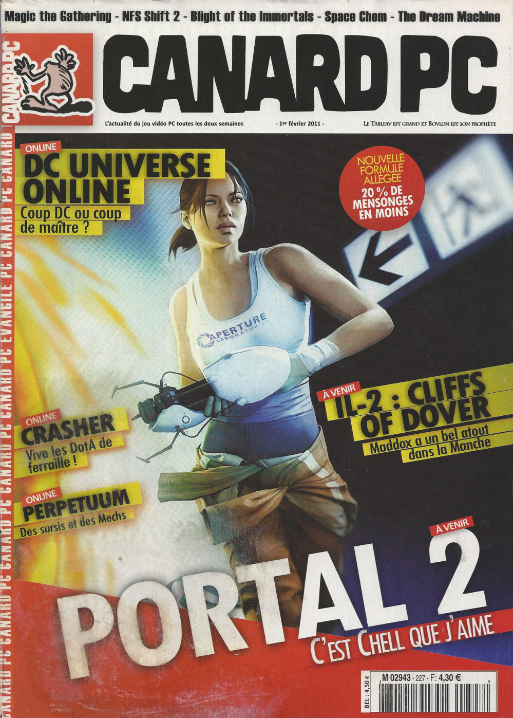 Première page de canardpc numero227