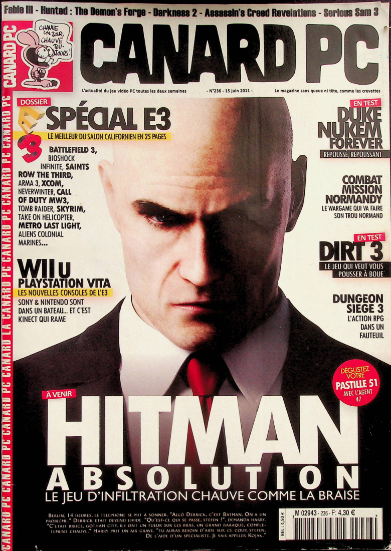Première page de canardpc numero236