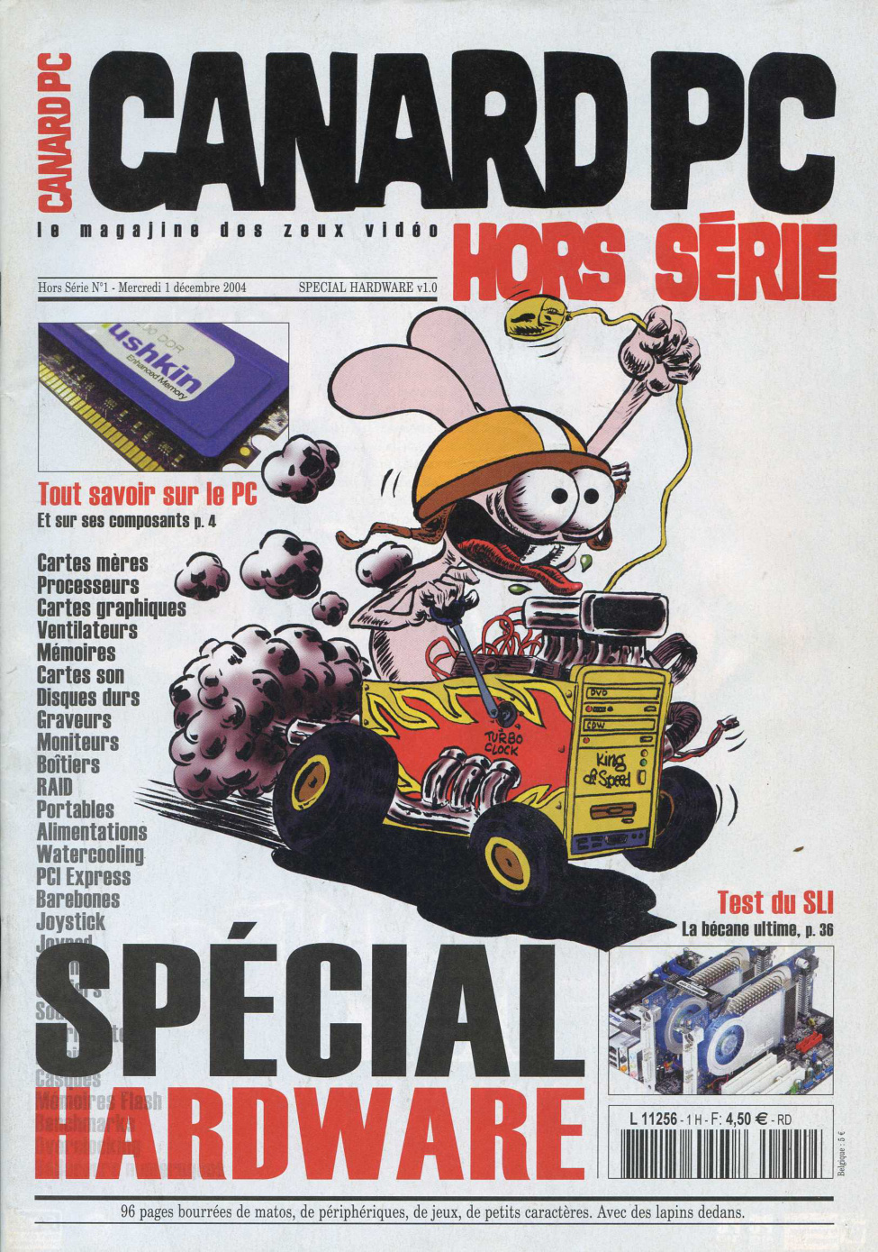 Première page de canardpc numerohs01