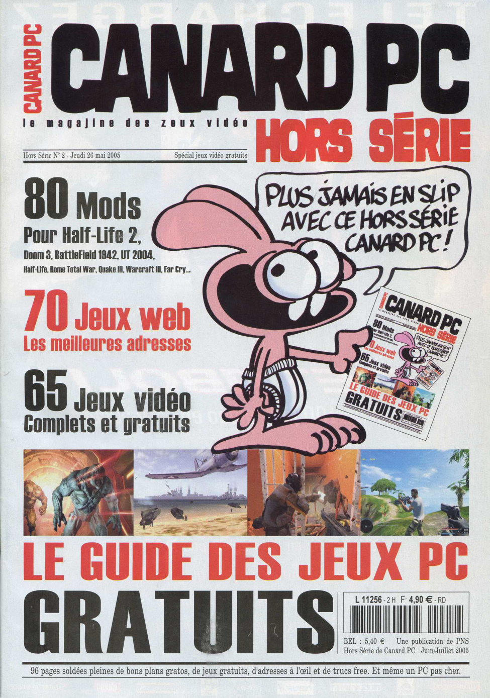 Première page de canardpc numerohs02