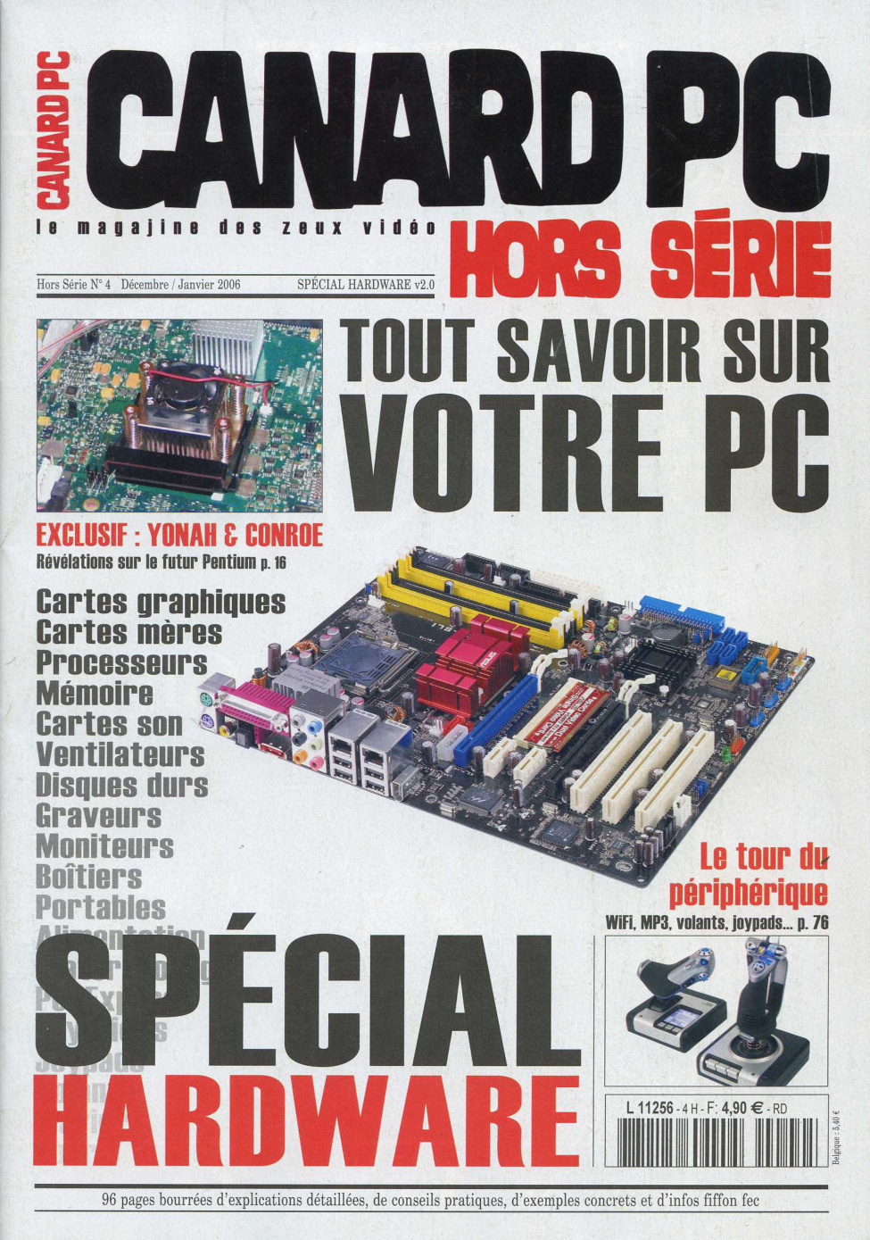Première page de canardpc numerohs04
