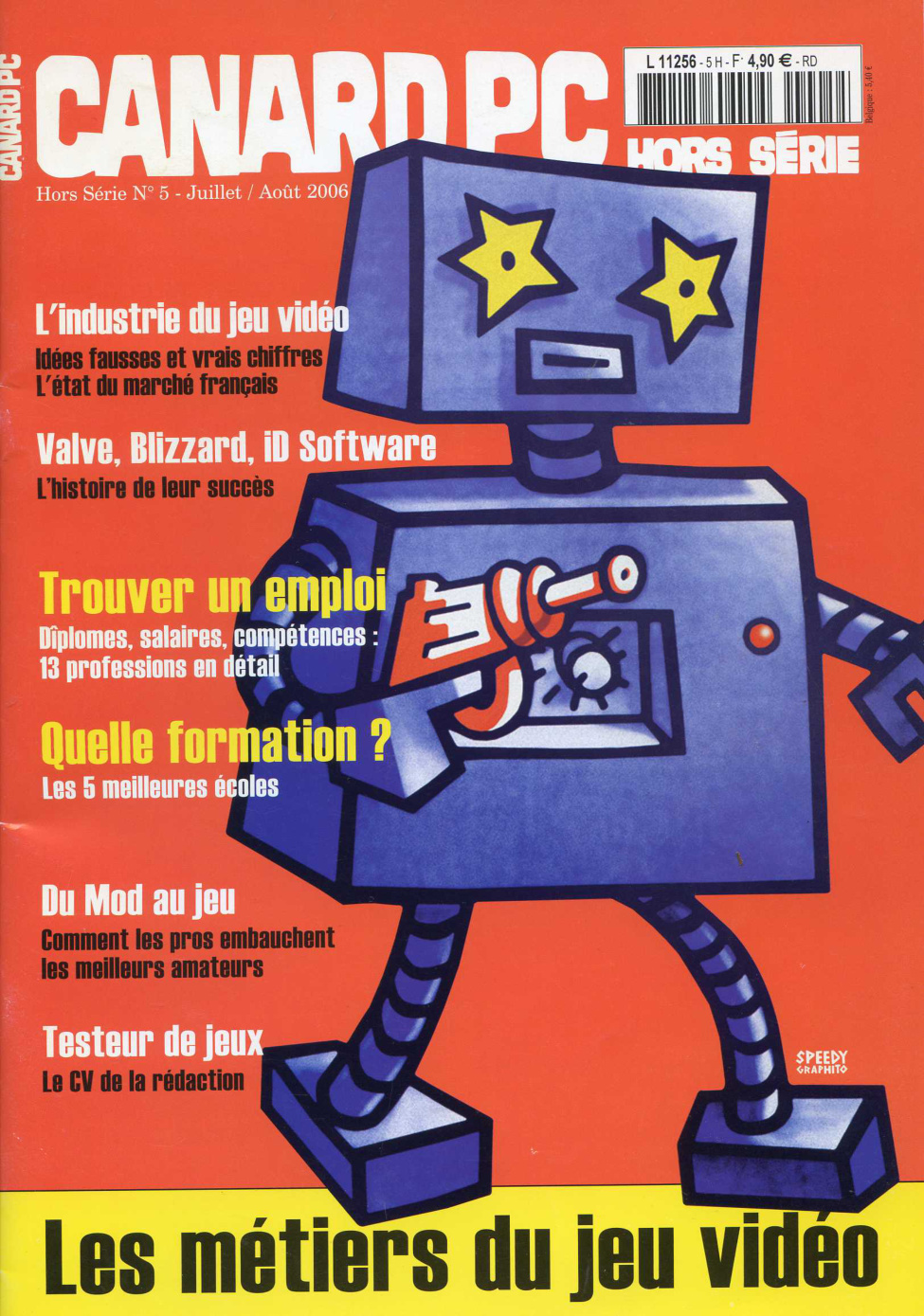 Première page de canardpc numerohs05