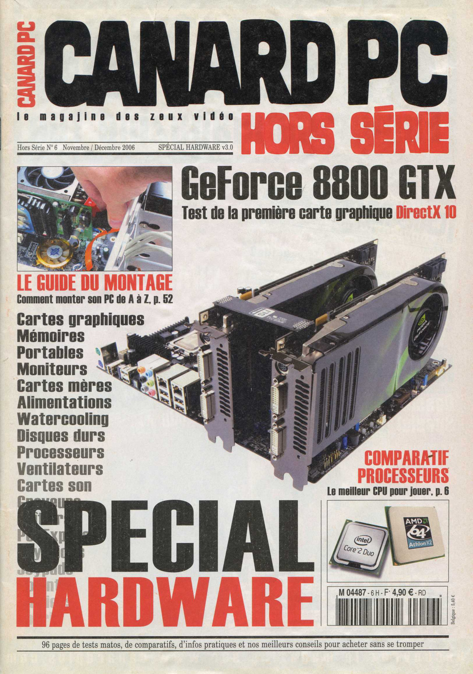 Première page de canardpc numerohs06