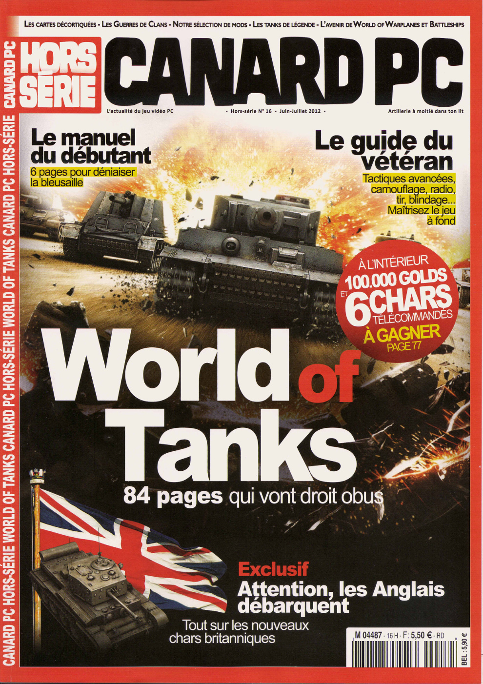 Première page de canardpc numerohs16