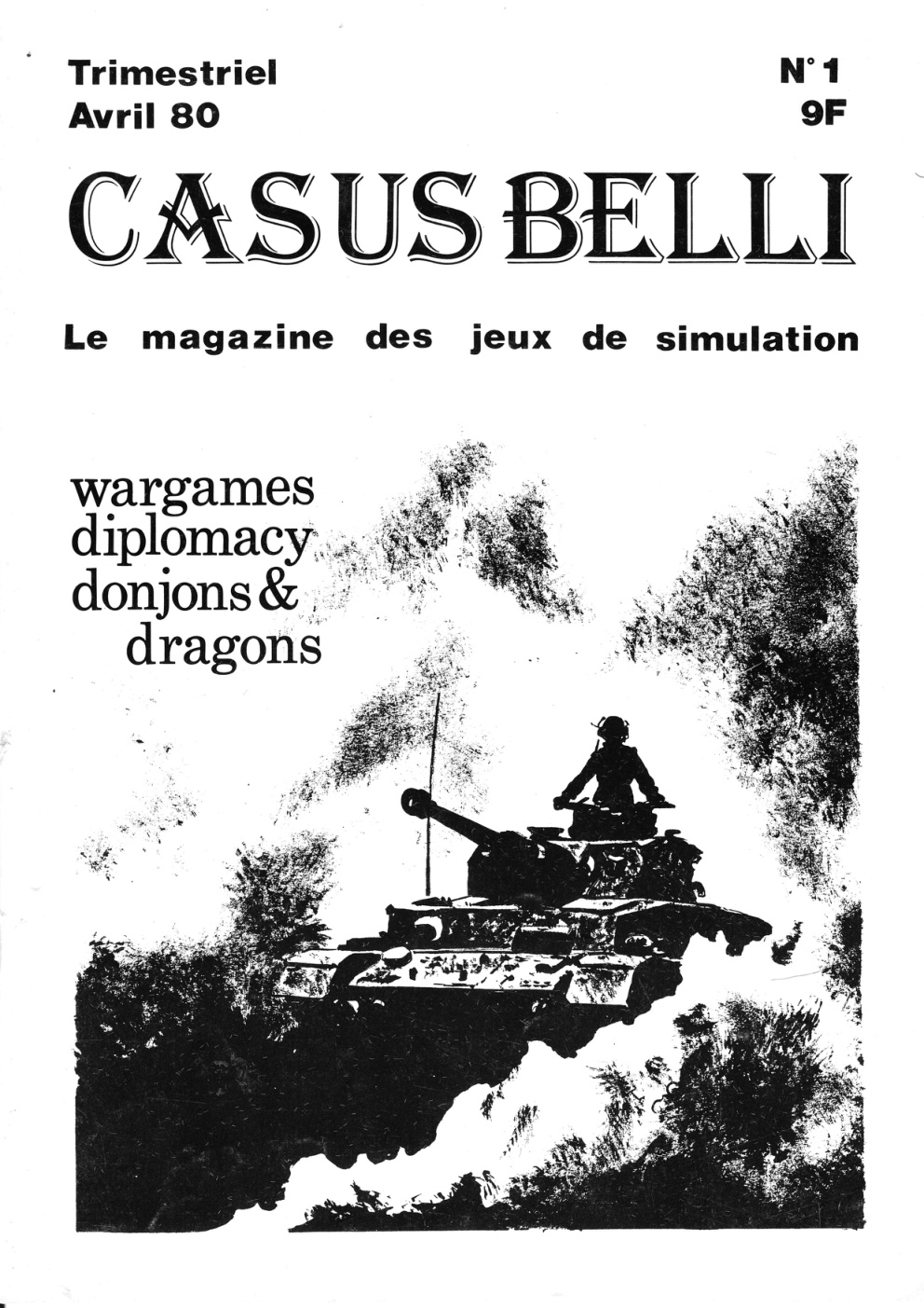 Première page de casusbelli numero001