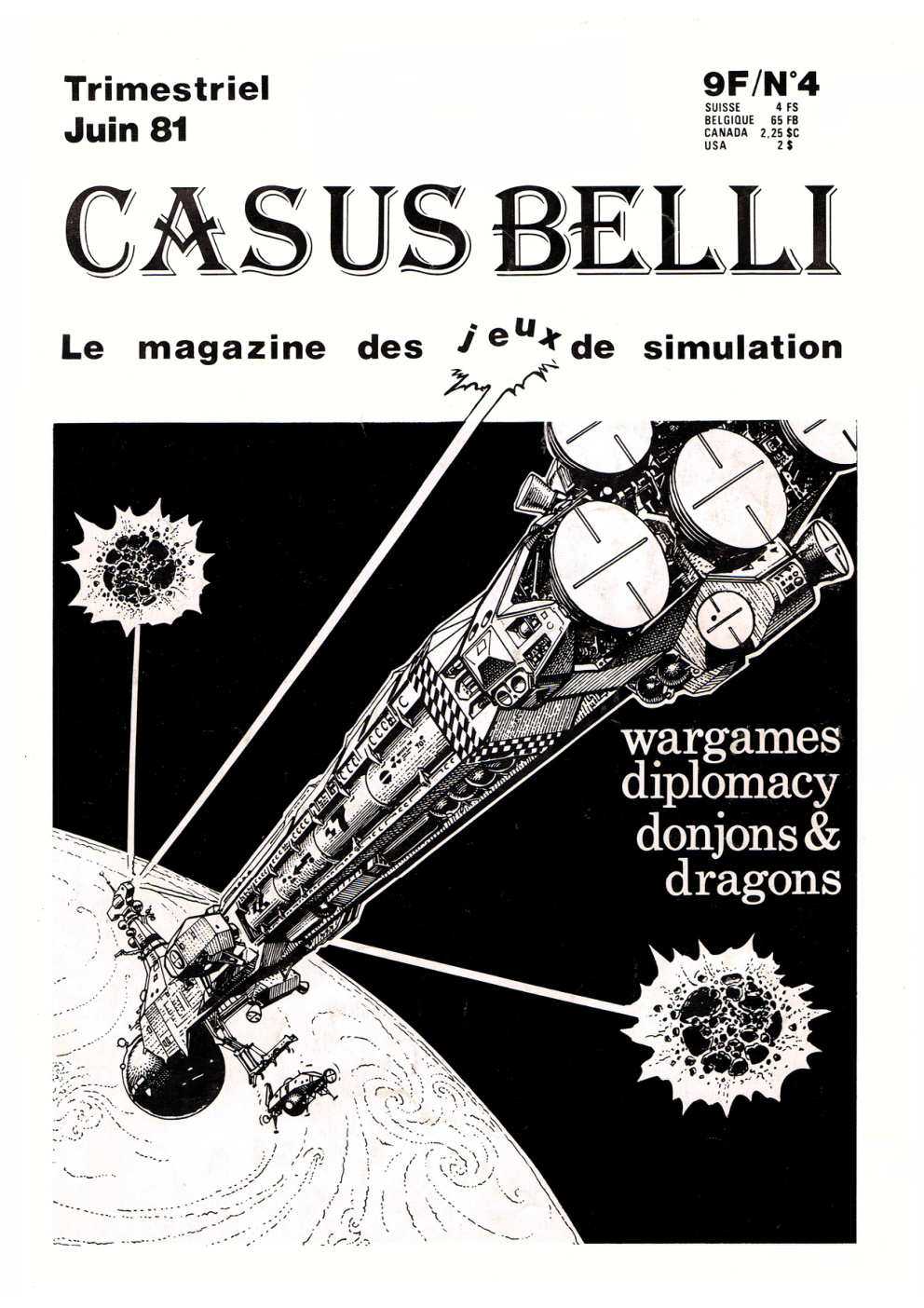 Première page de casusbelli numero004
