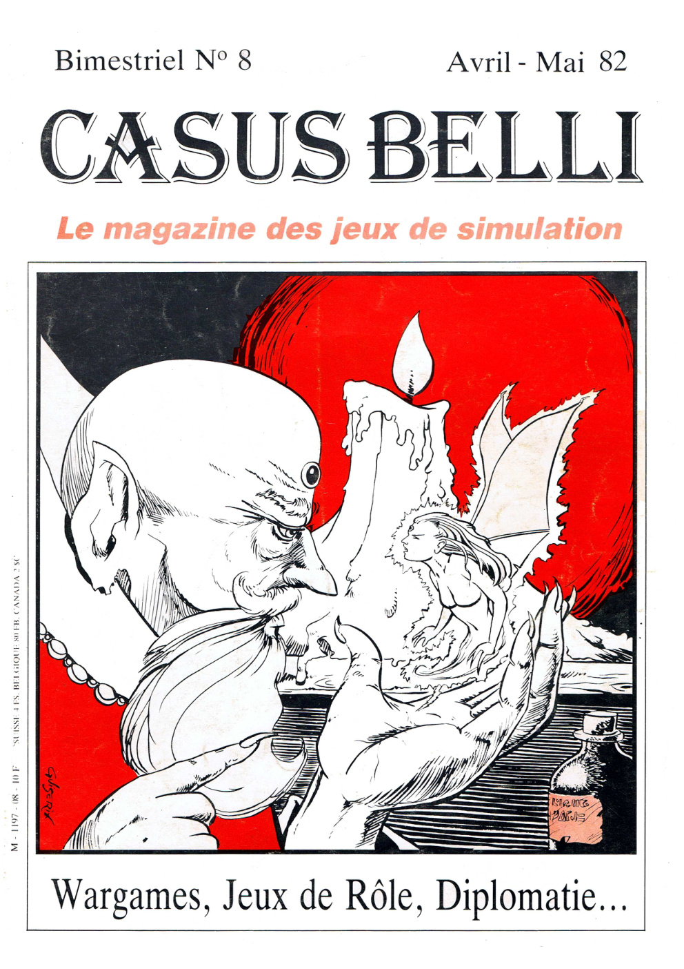 Première page de casusbelli numero008